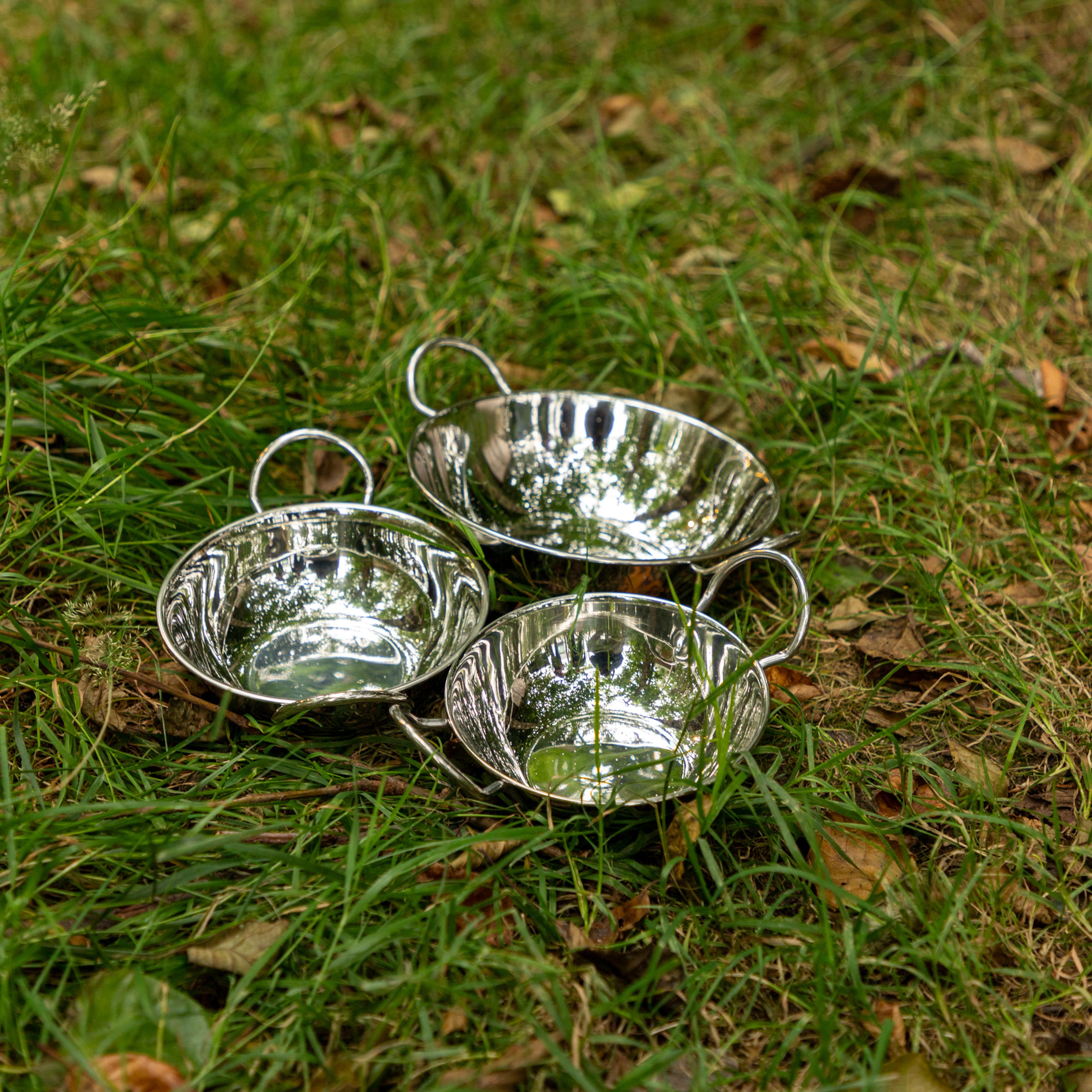 Metal Balti Dishes from Hope Education - Set of 3