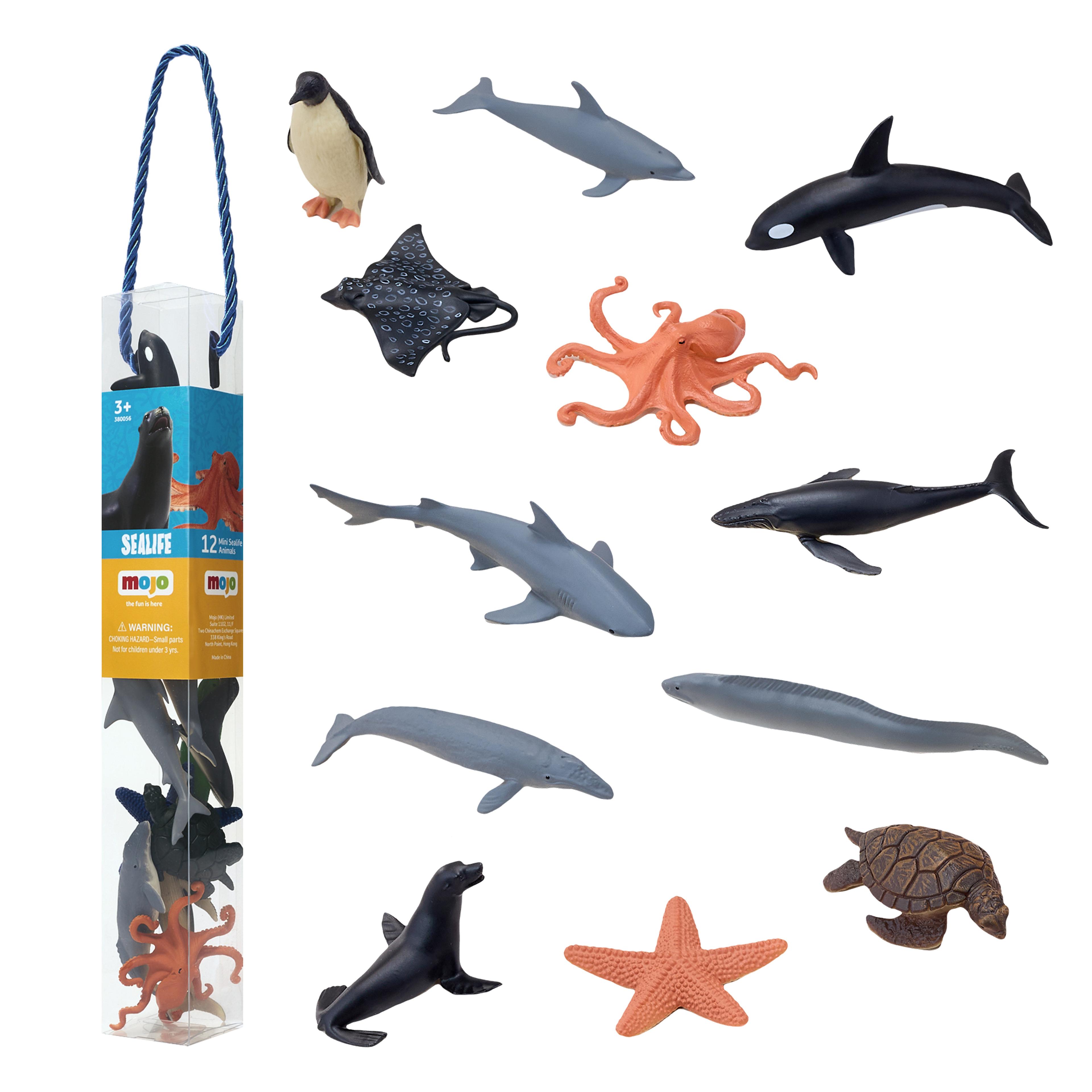 Sealife Mini Animals - Pack of 12