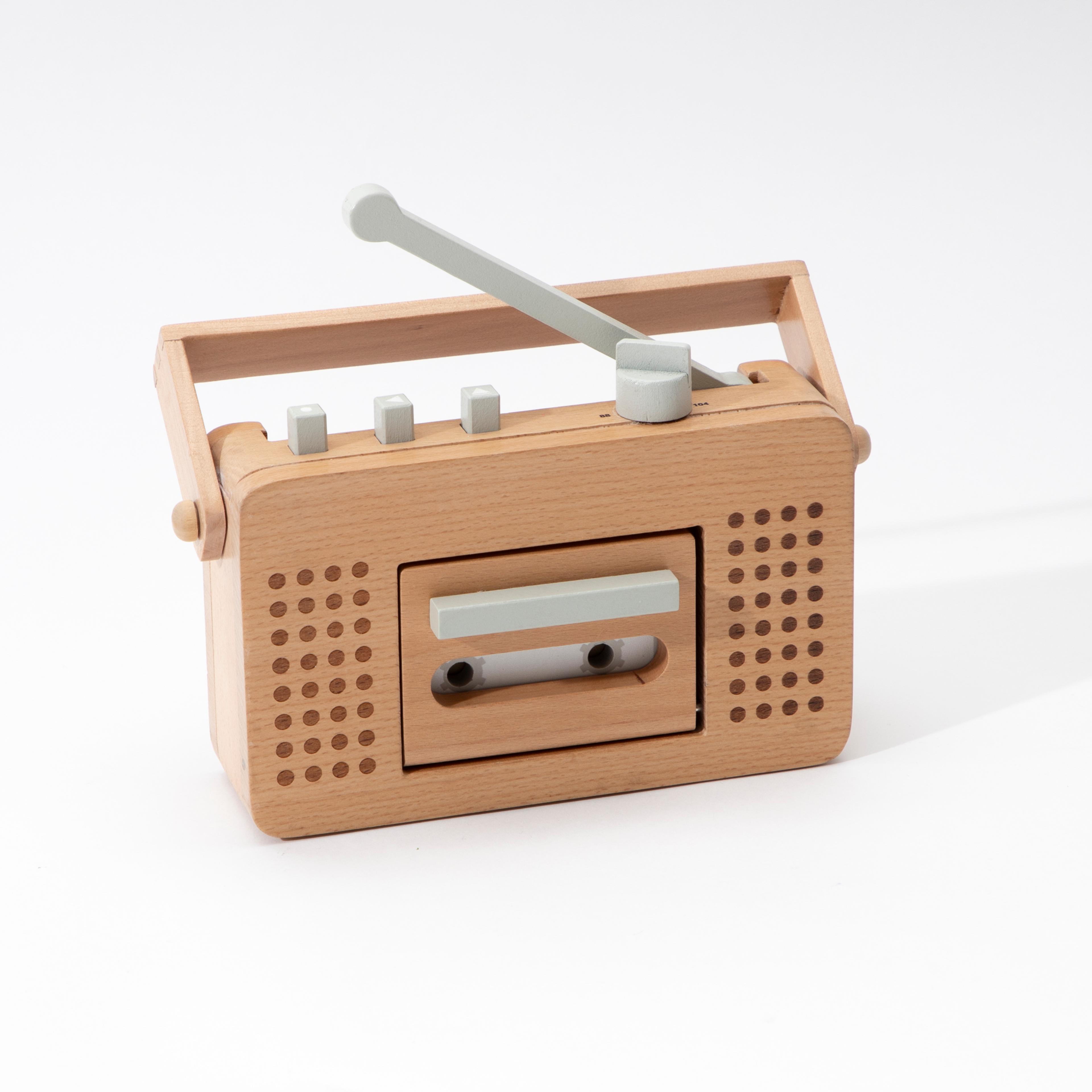 Wooden Role Play Radio from Hope Education 