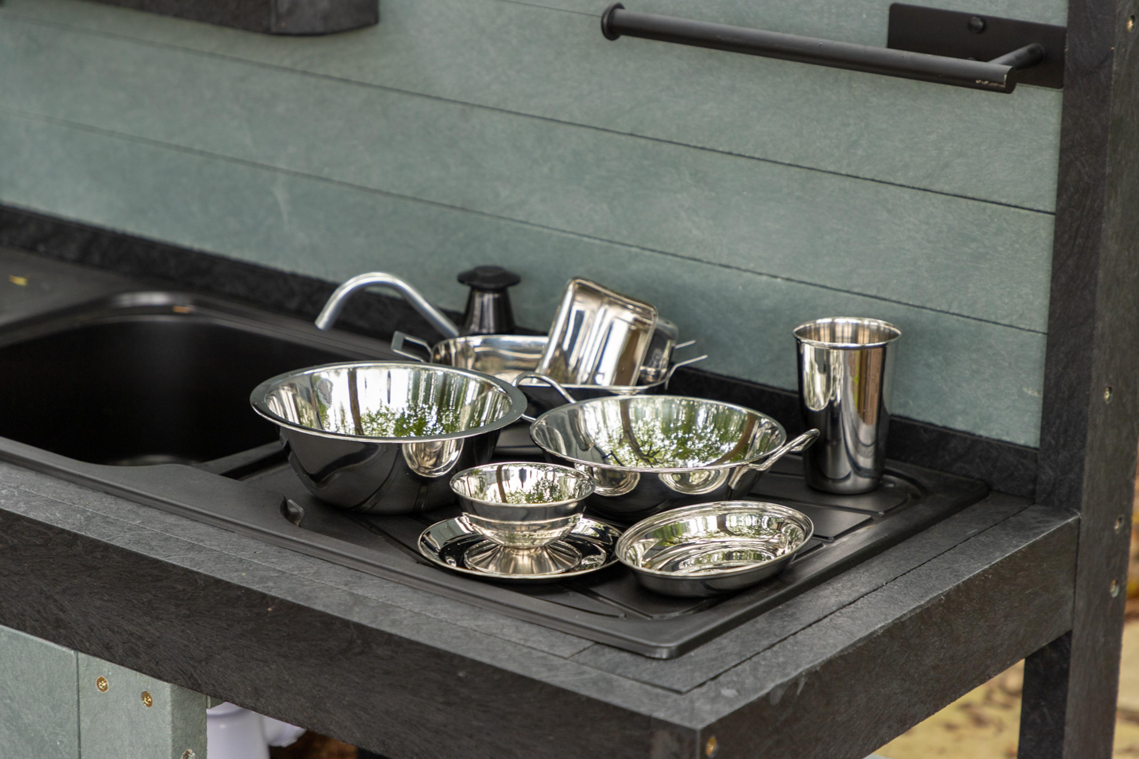 Mud Kitchen Bowl Pack from Hope Education