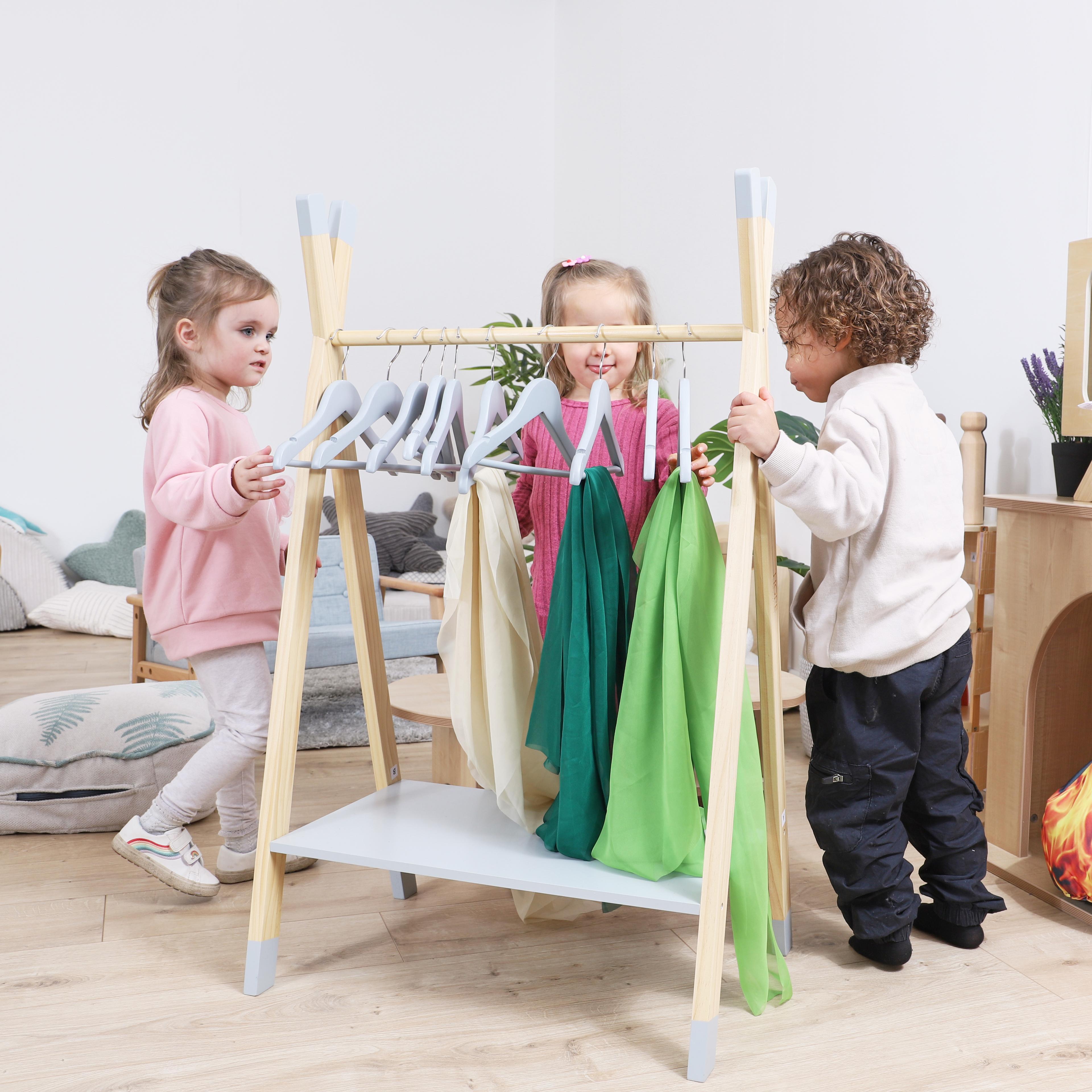 Role Play Dressing Up Storage Rail from Hope Education 