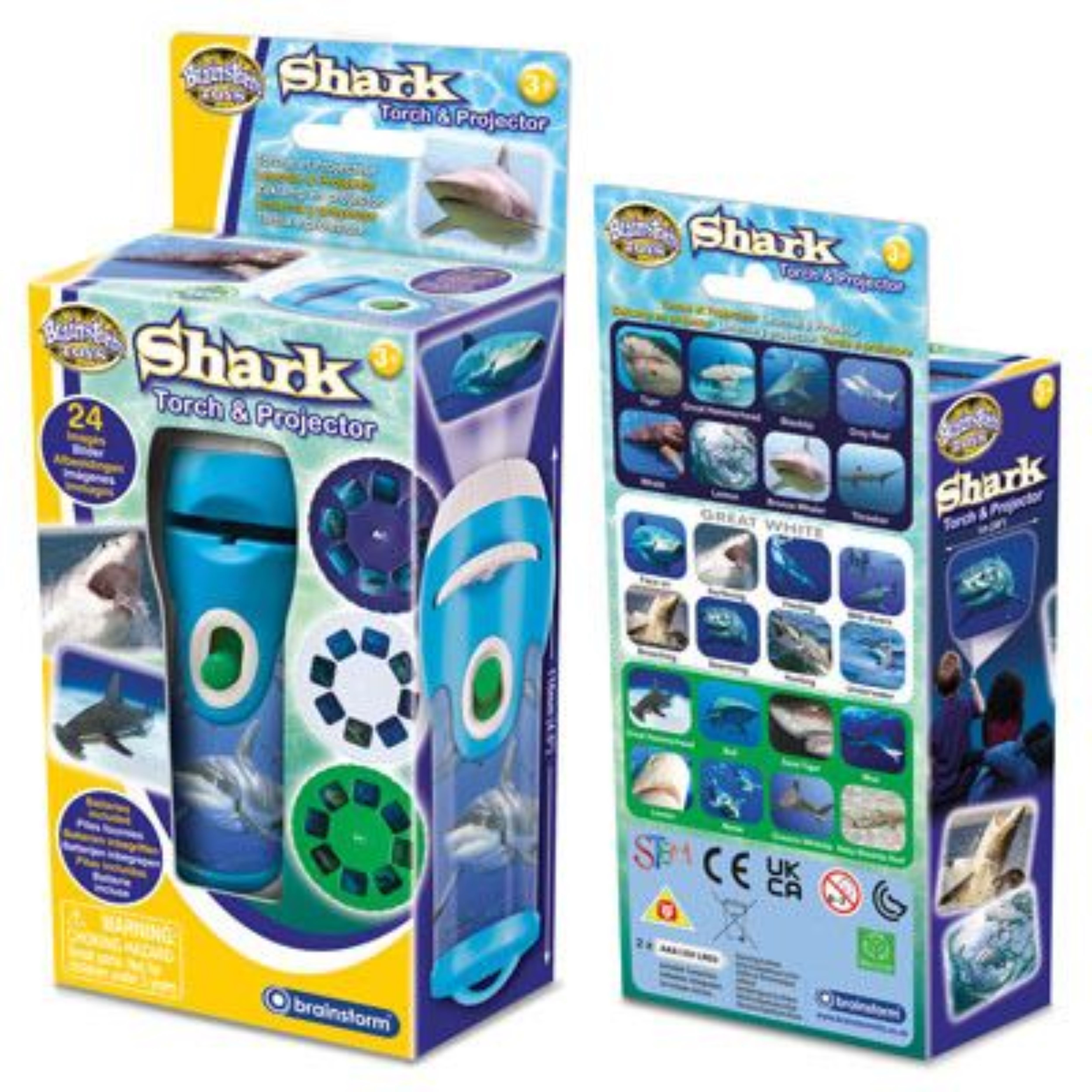 HP00057653 - Brainstorm Toys Shark Torch and Projector | Hope