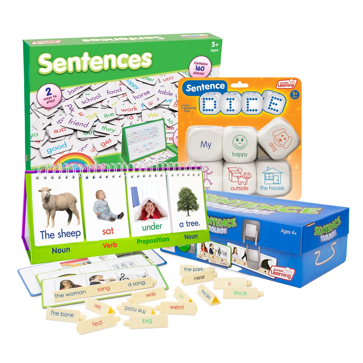 First Learning Sentences Junior Learning Sentence Skills Booster Bundle | LP00057667 | LDA Resources