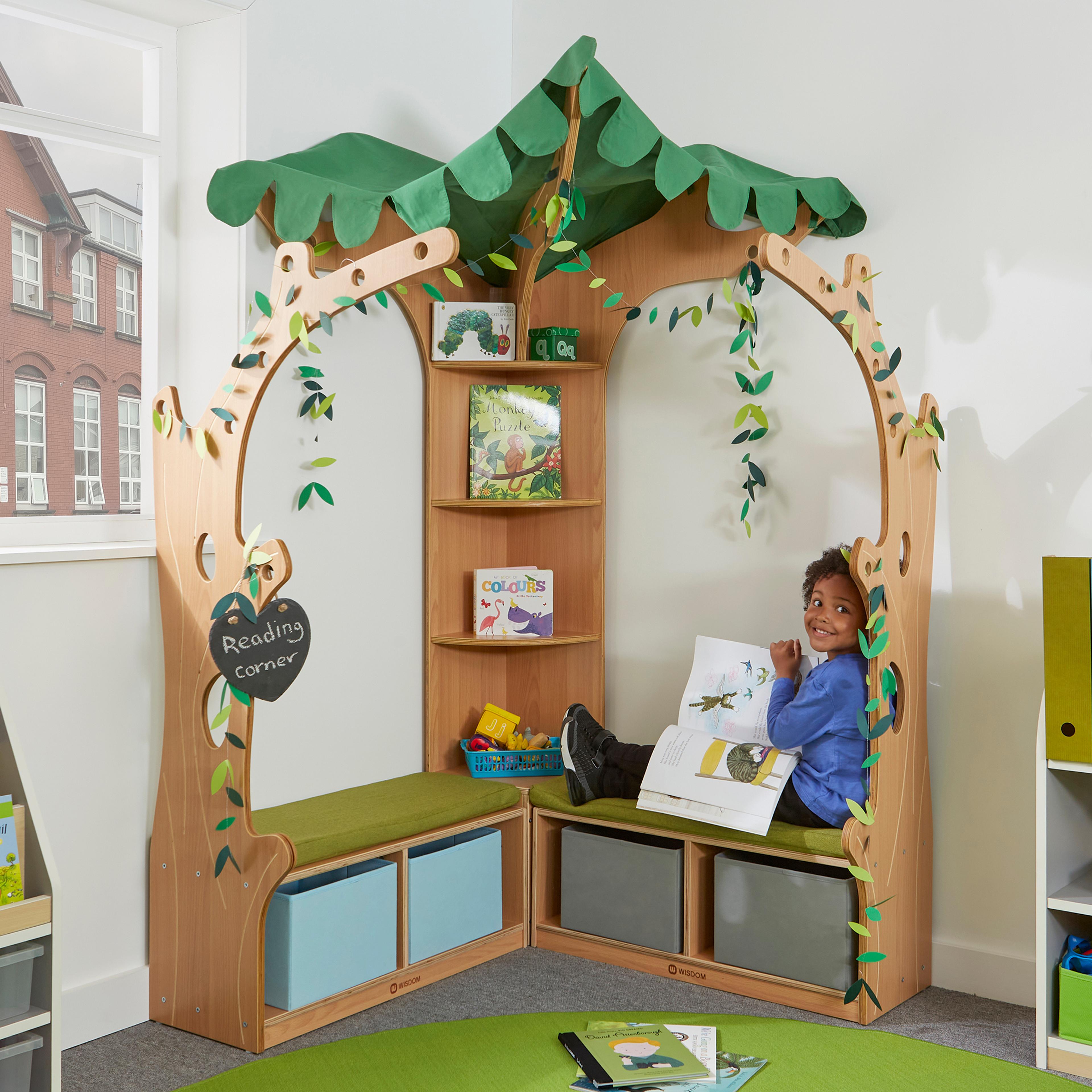 Wisdom Tree House Library Corner