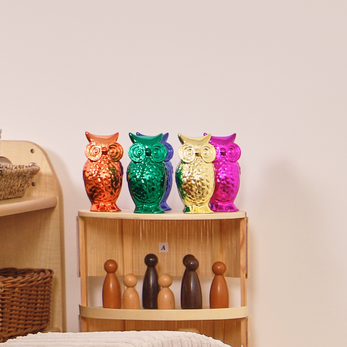 Metallic Owls from Hope Education - Pack of 5 | HP00057702