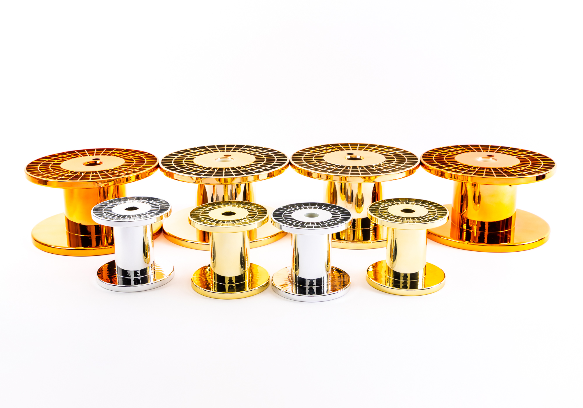 Metallic Reels Pack of 8