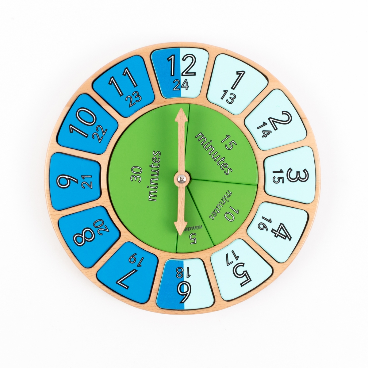 Wooden Learning Clock from Hope Education | HP00057707 | Hope