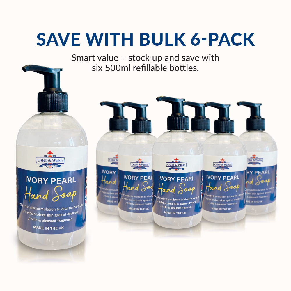 Osler Walsh Pearl Hnd Soap Ivry 500ml P6