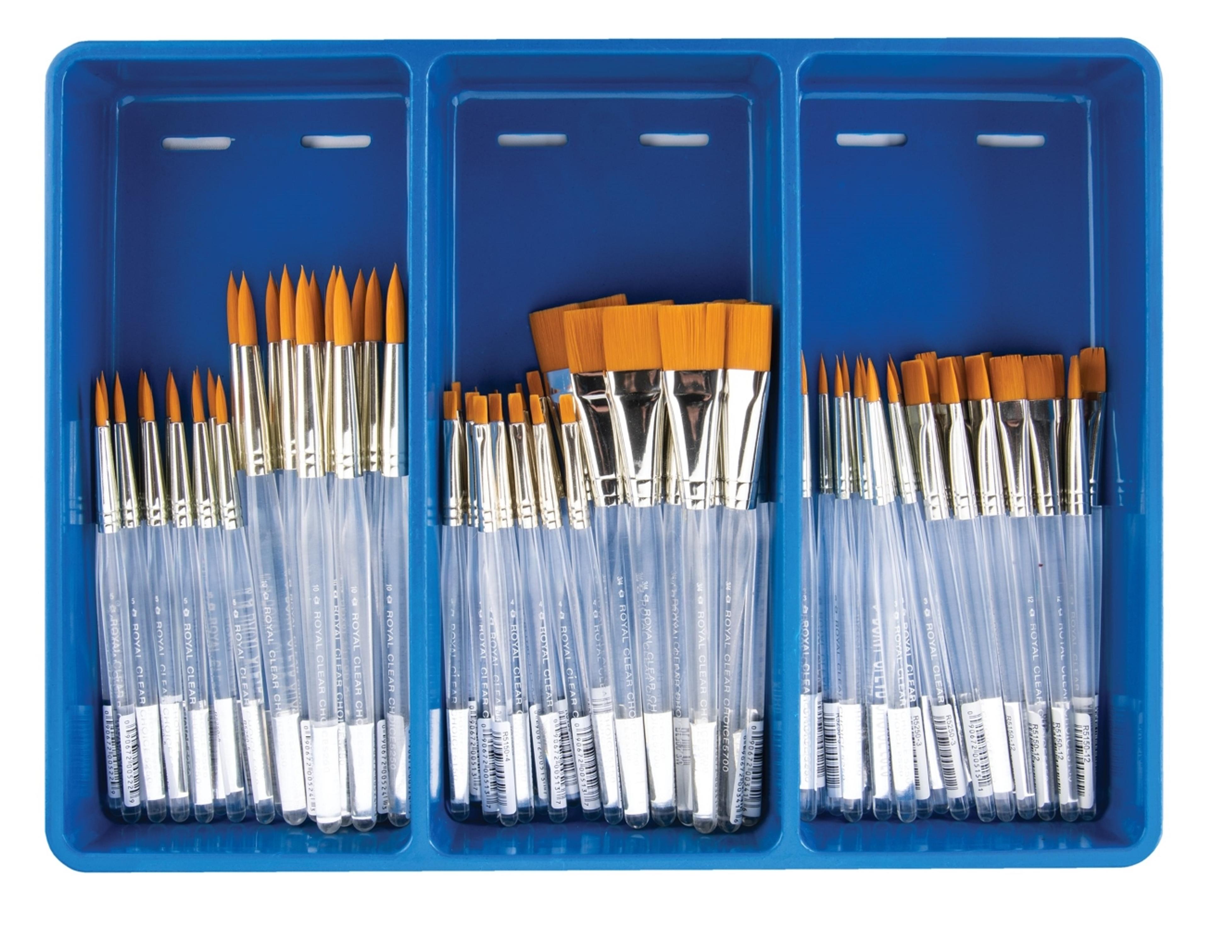 Royal & Langnickel Clear Choice Brushes - Pack of 72