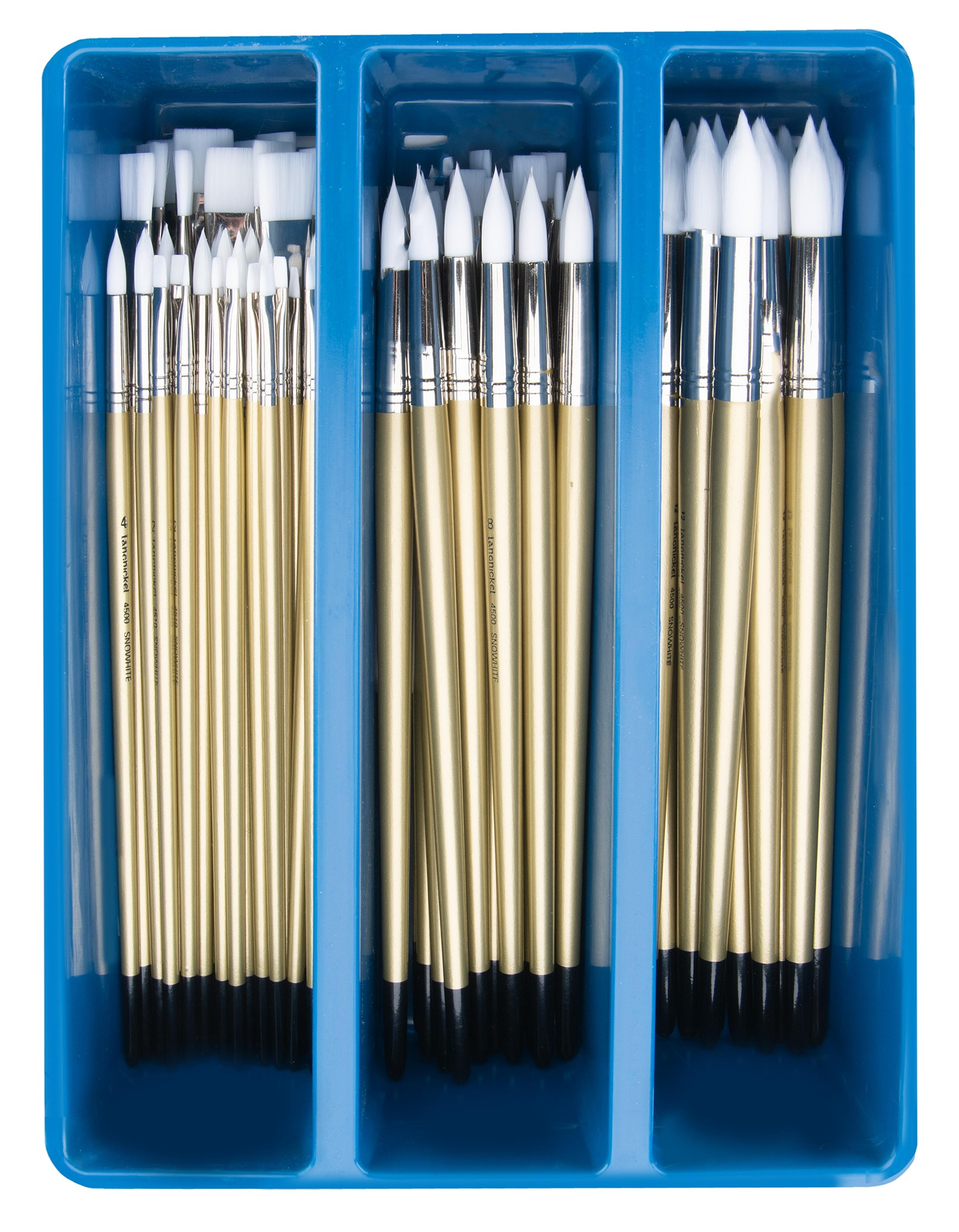 Royal & Langnickel Snow White Brushes: Pack of 72