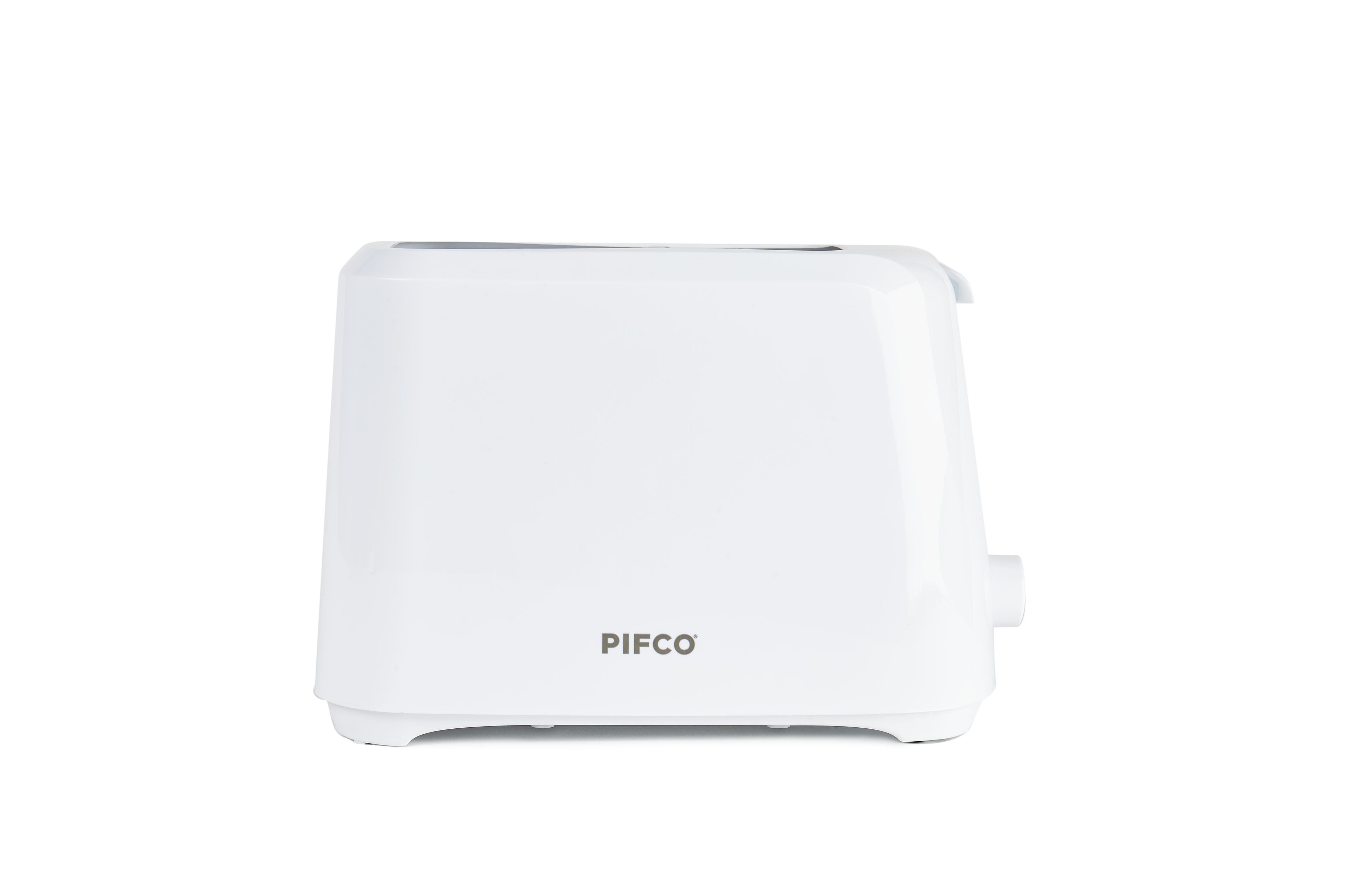 Pifco 2 Slice Toaster - White 