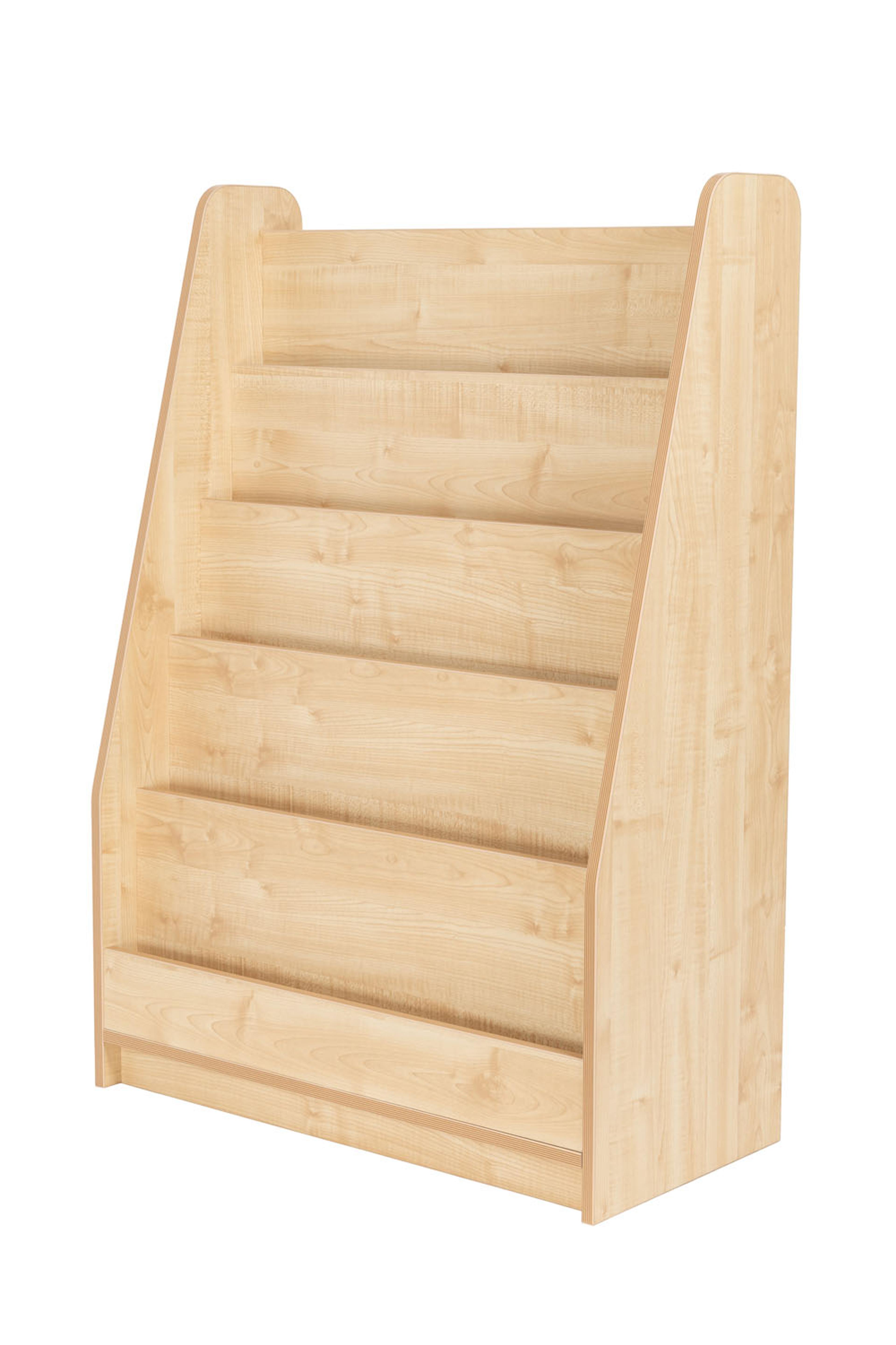 Maplescape Elegant Tall Basic Book Storage Unit