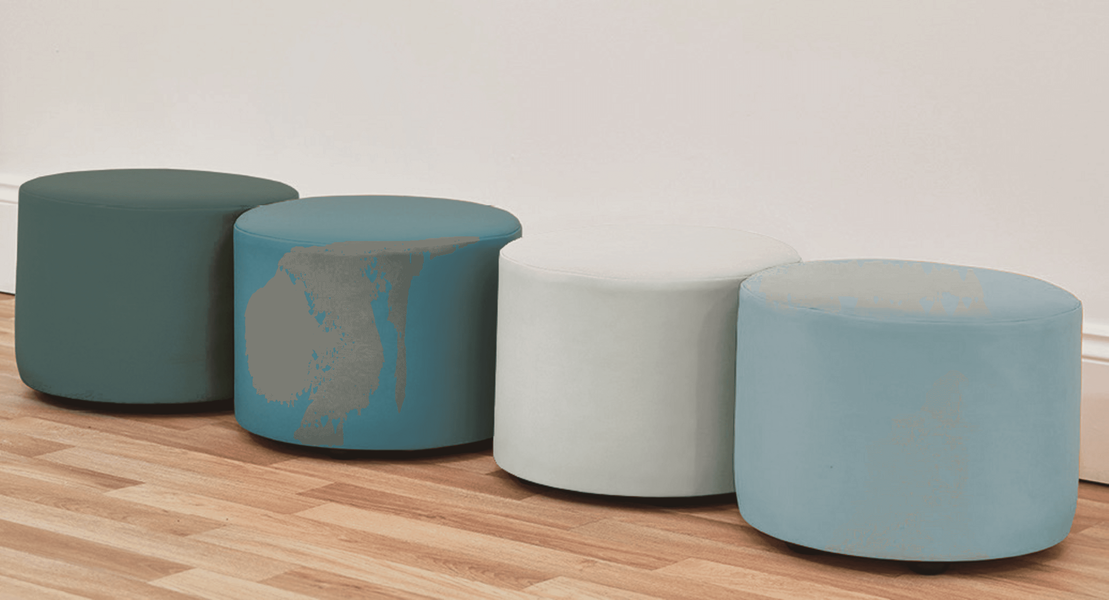 Maplescape Primary Dot Foam Seats - Set of 4 