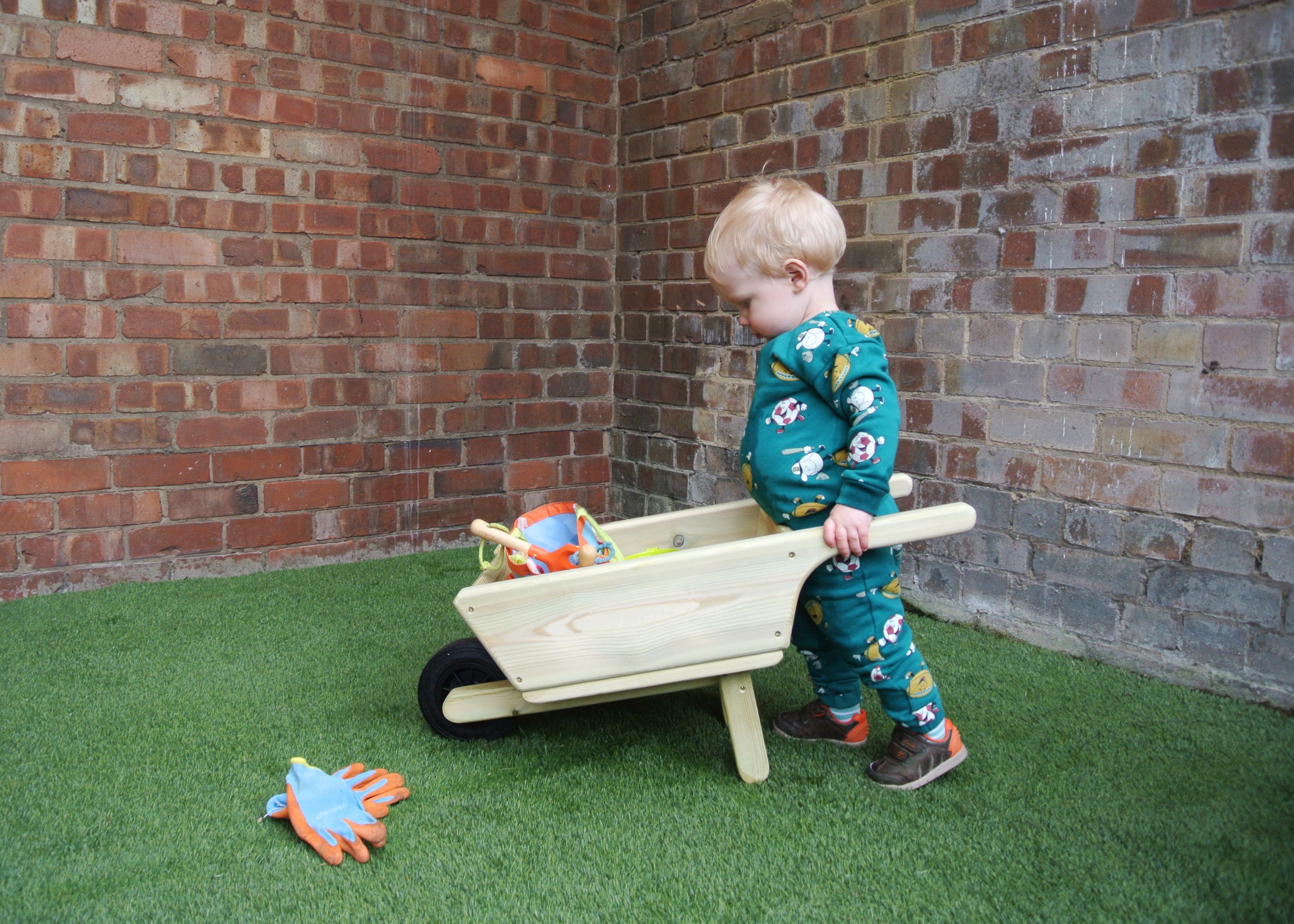 Wooden Wheelbarrow from Hope Education