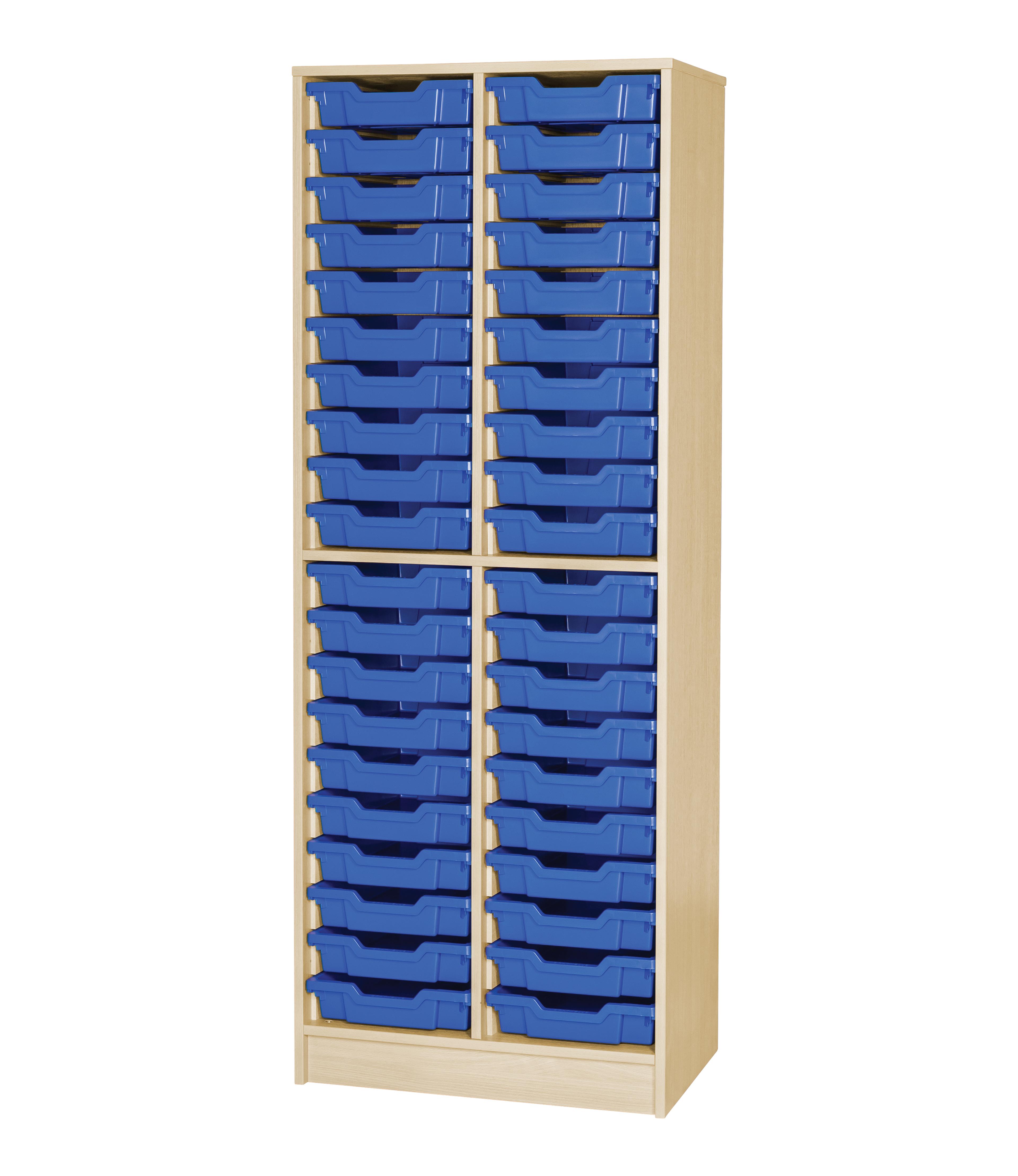 Galt Double Column 40 Tray Storage Unit