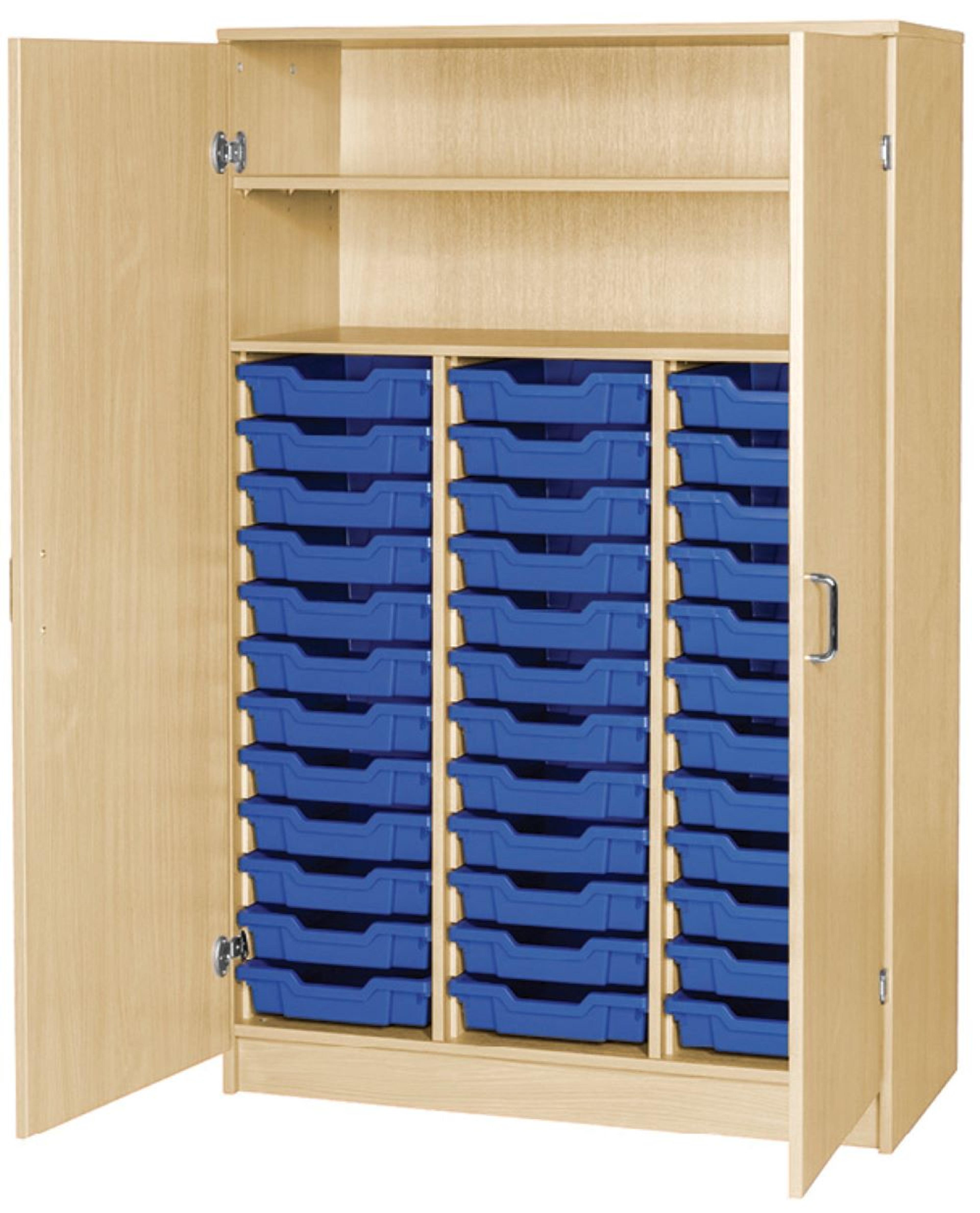 Galt Triple Column 36 Tray Cupboard Unit