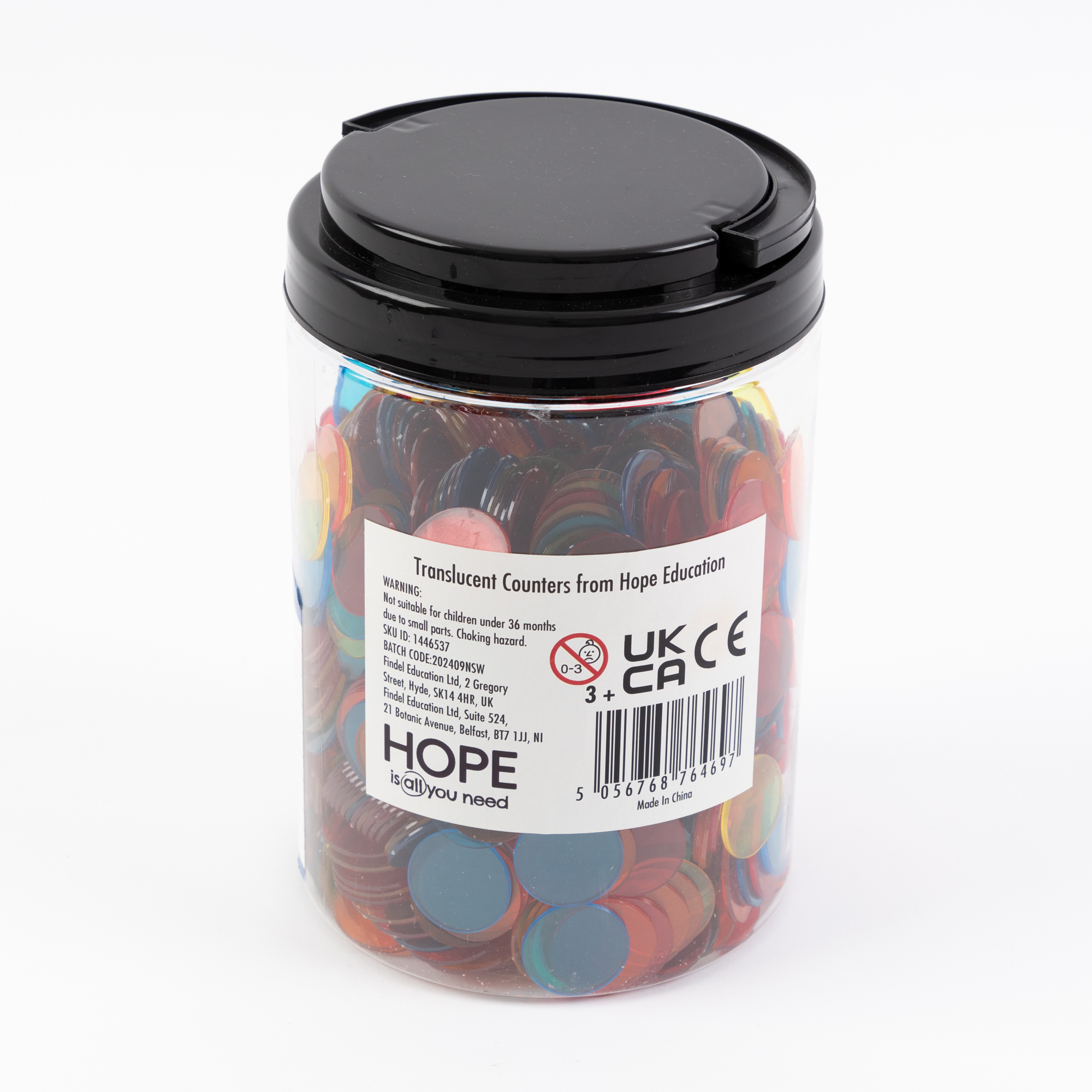 Translucent Counters from Hope Education