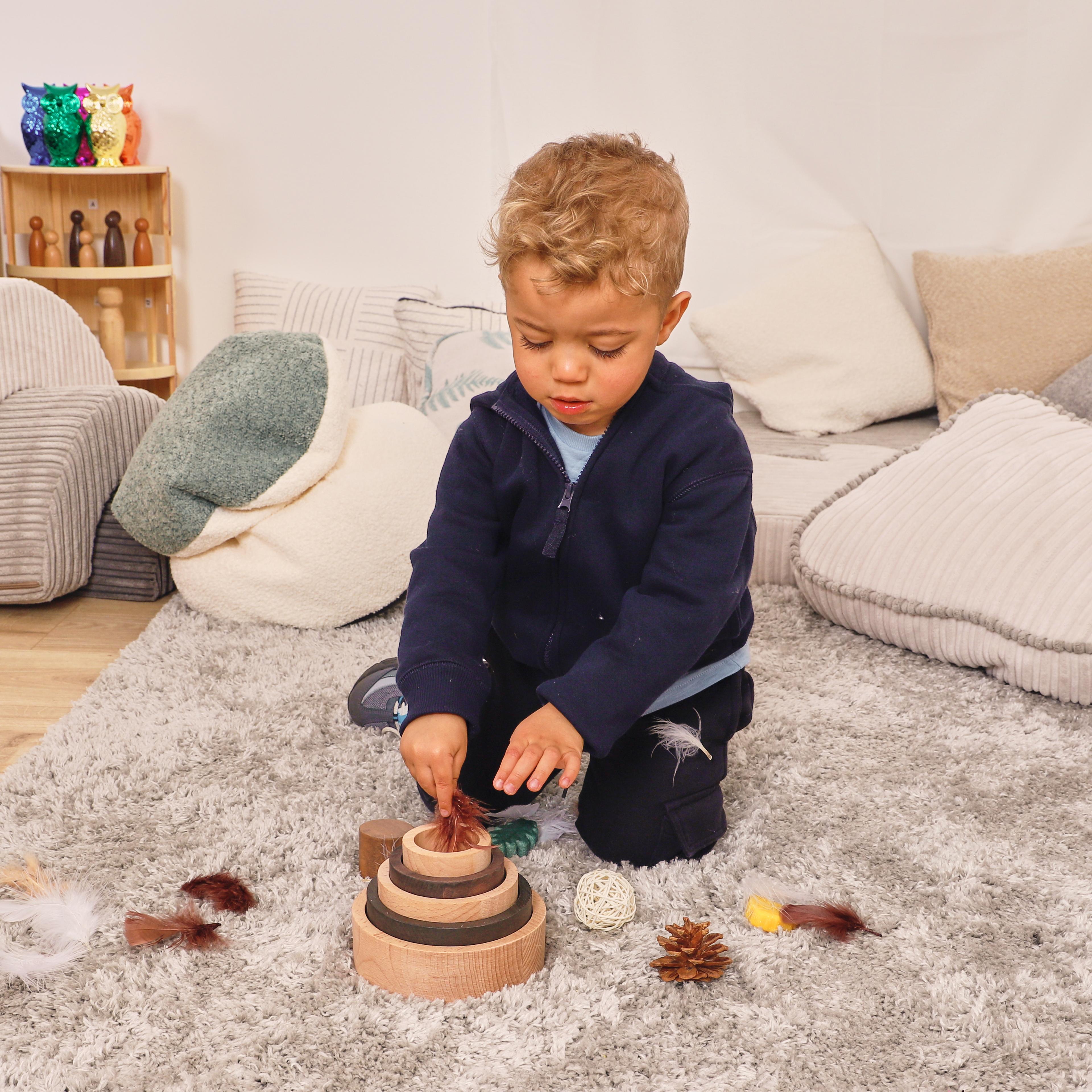 Wooden Stacking Bowls from Hope Education - Pack of 6