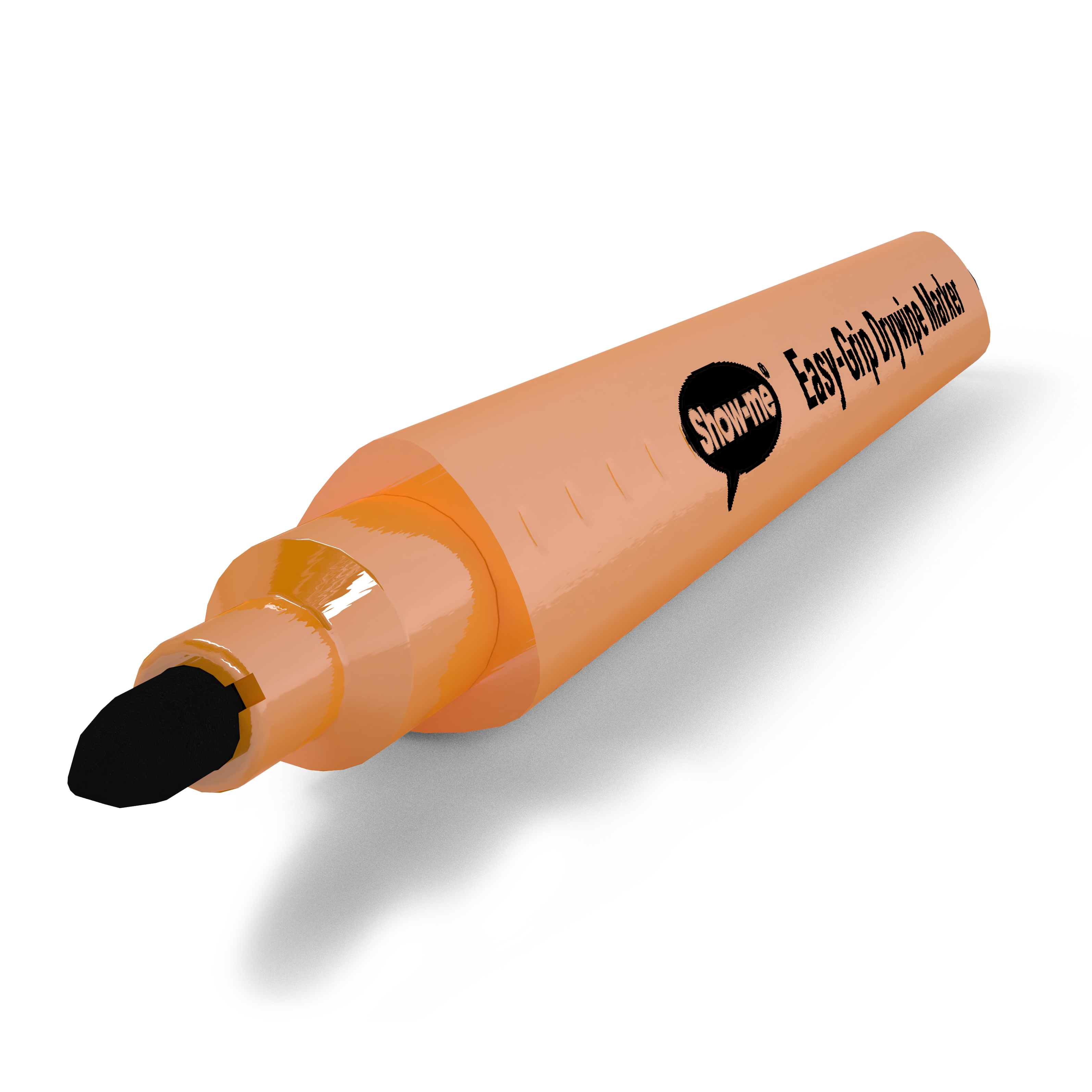 CP00057925 Show-me Triangular Drywipe Pens Black Pack 100