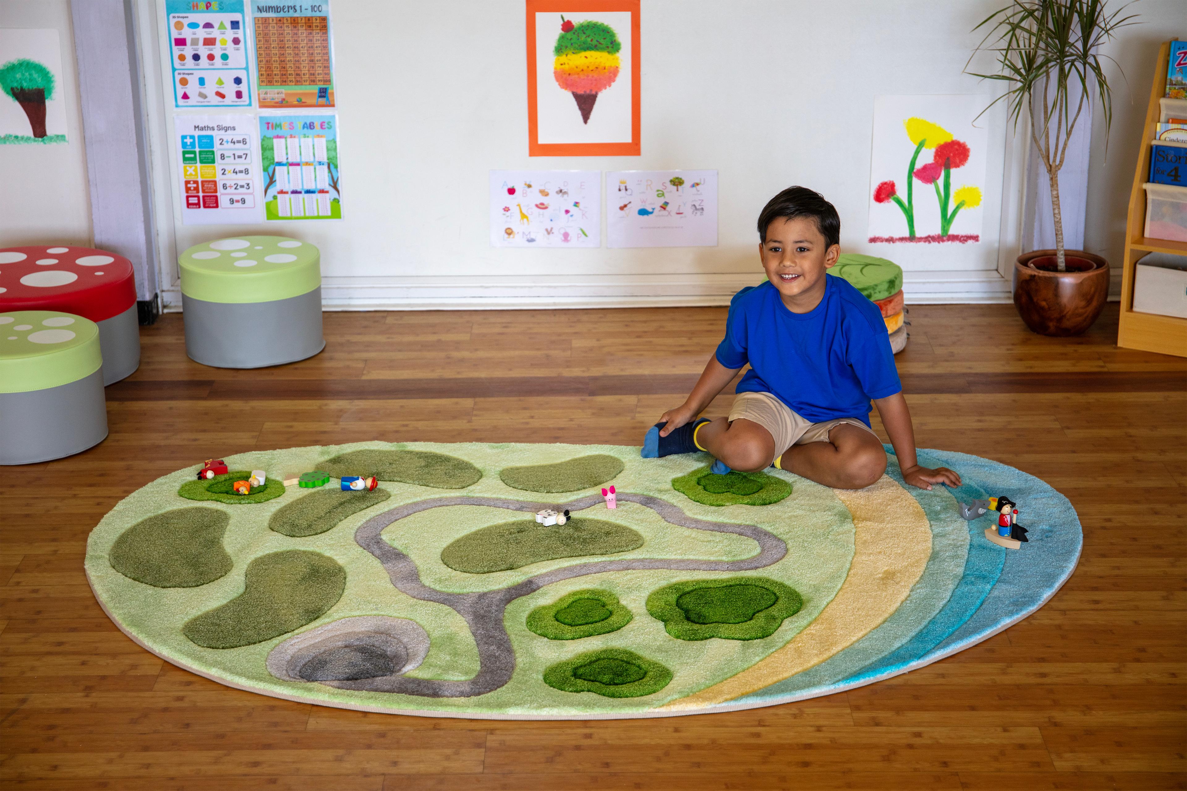Kit for Kids Shoreline Super Deluxe Carved Carpet