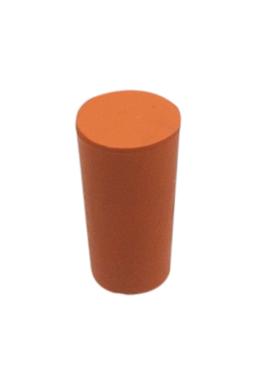 Rubber Stoppers with Solid Bottom - Diameter 27mm - Pack of 10