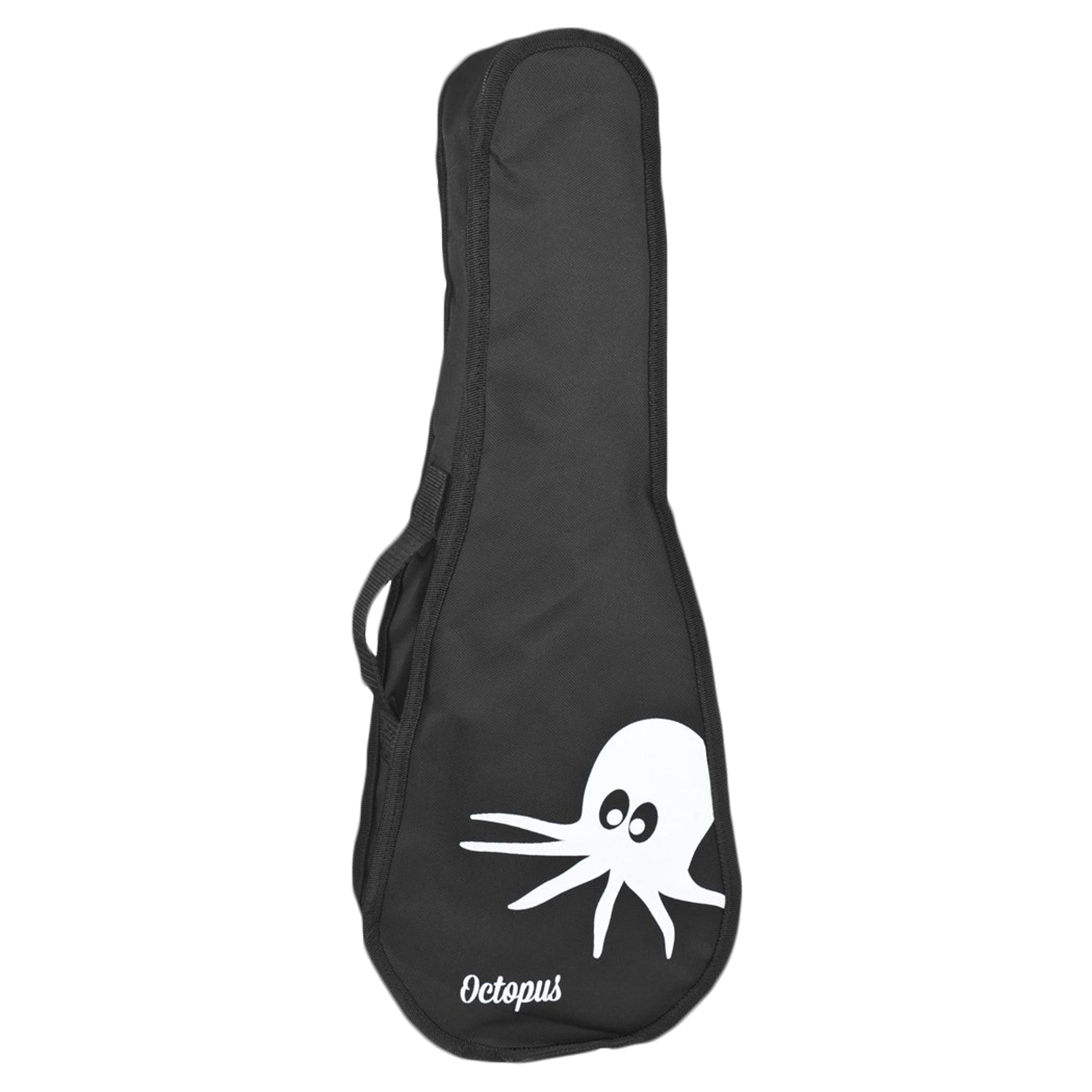 Octopus Soprano Ukulele Bag - Black