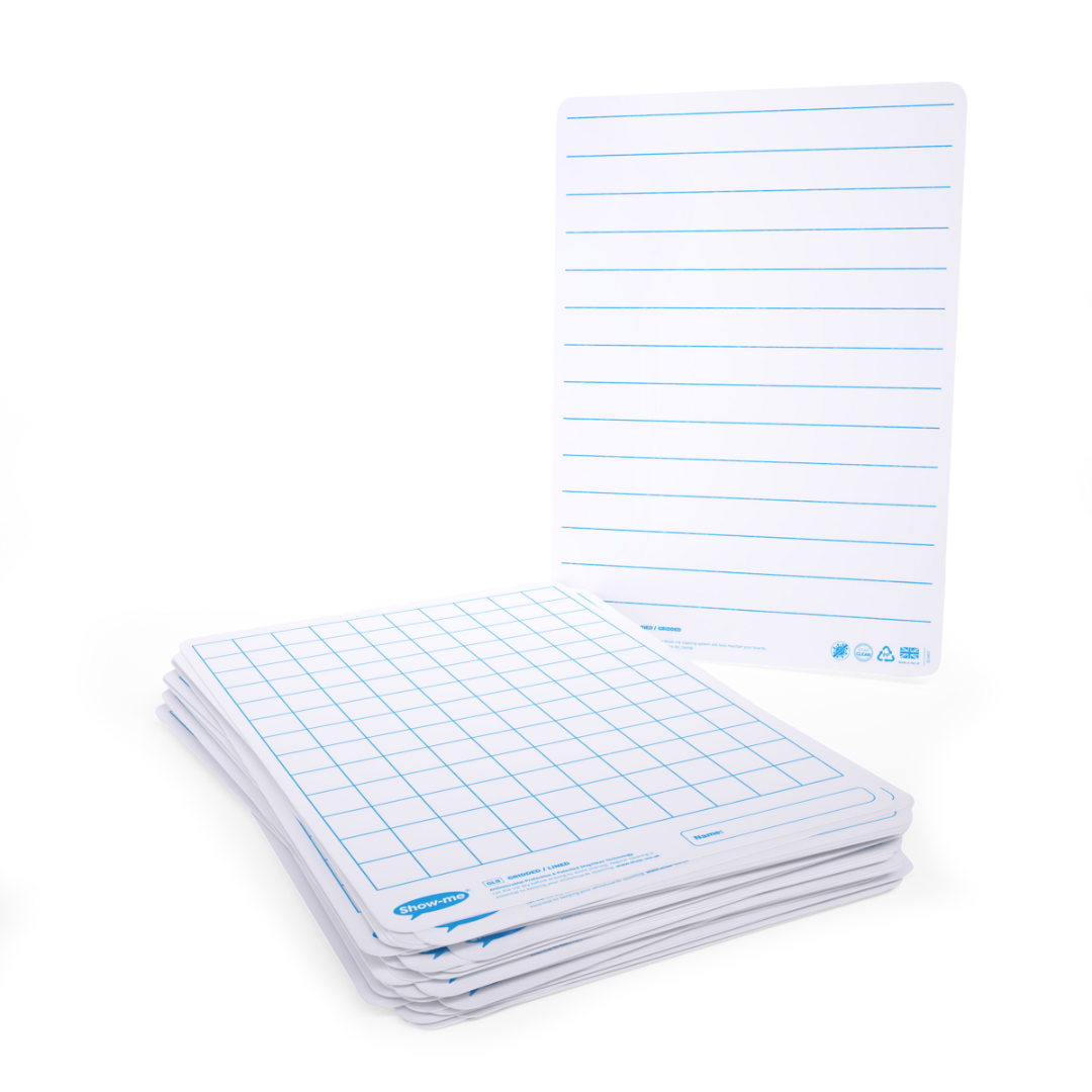 Show-me A4 Double Sided Line-Grid PK35