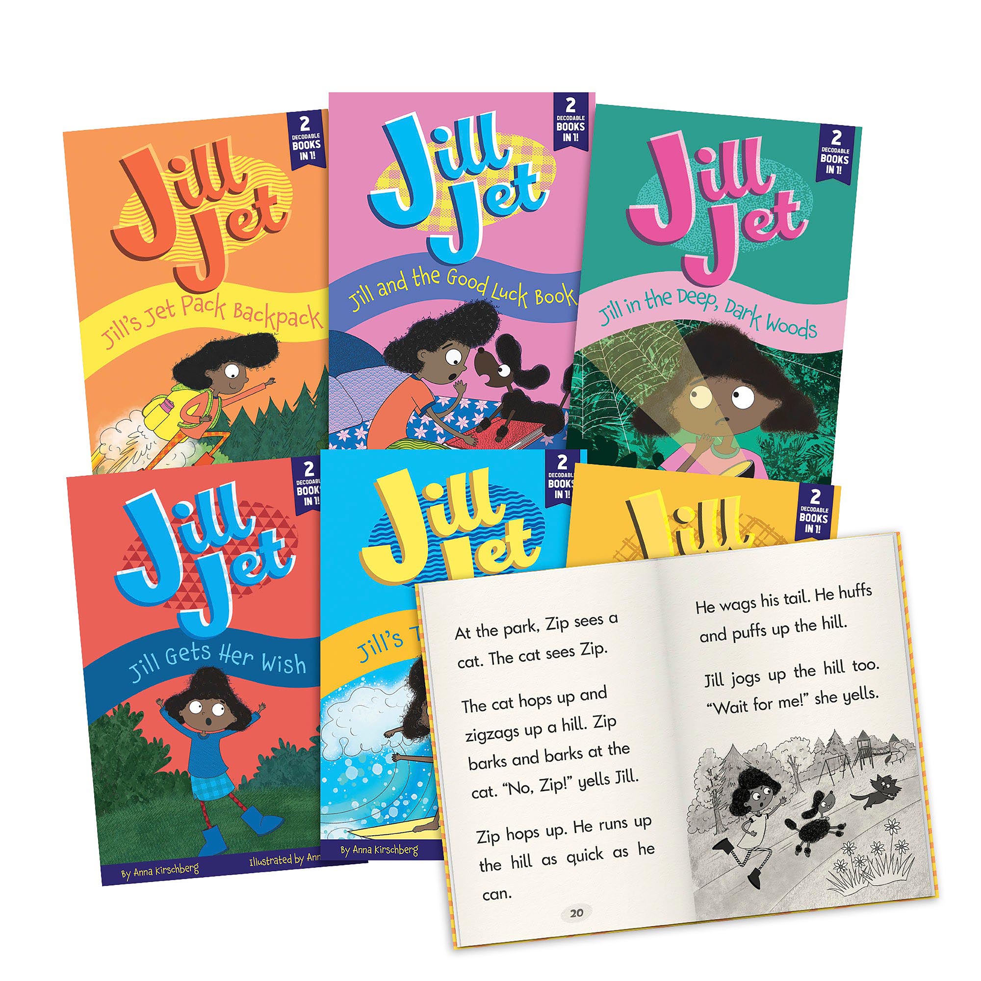 Jill Jet - Decodable Chapter Books
