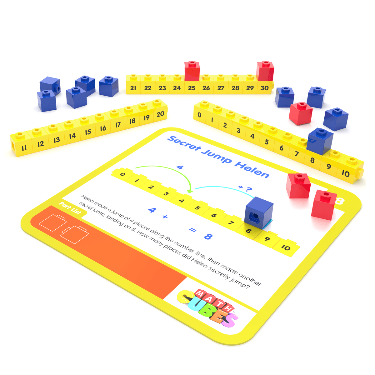 Junior Learning Mathcubes - Number Lines | HP00058071 | Hope