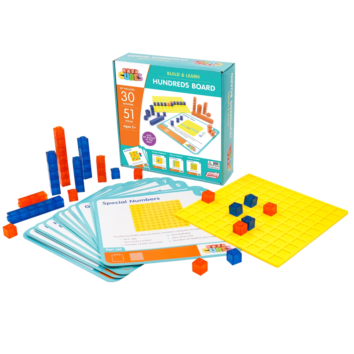Junior Learning Mathcubes - Hundreds Board | CP00058072 | Findel ...