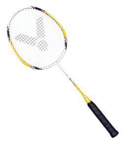 VICTOR AL 580 Badminton Racquet - Blue/Yellow - 23in