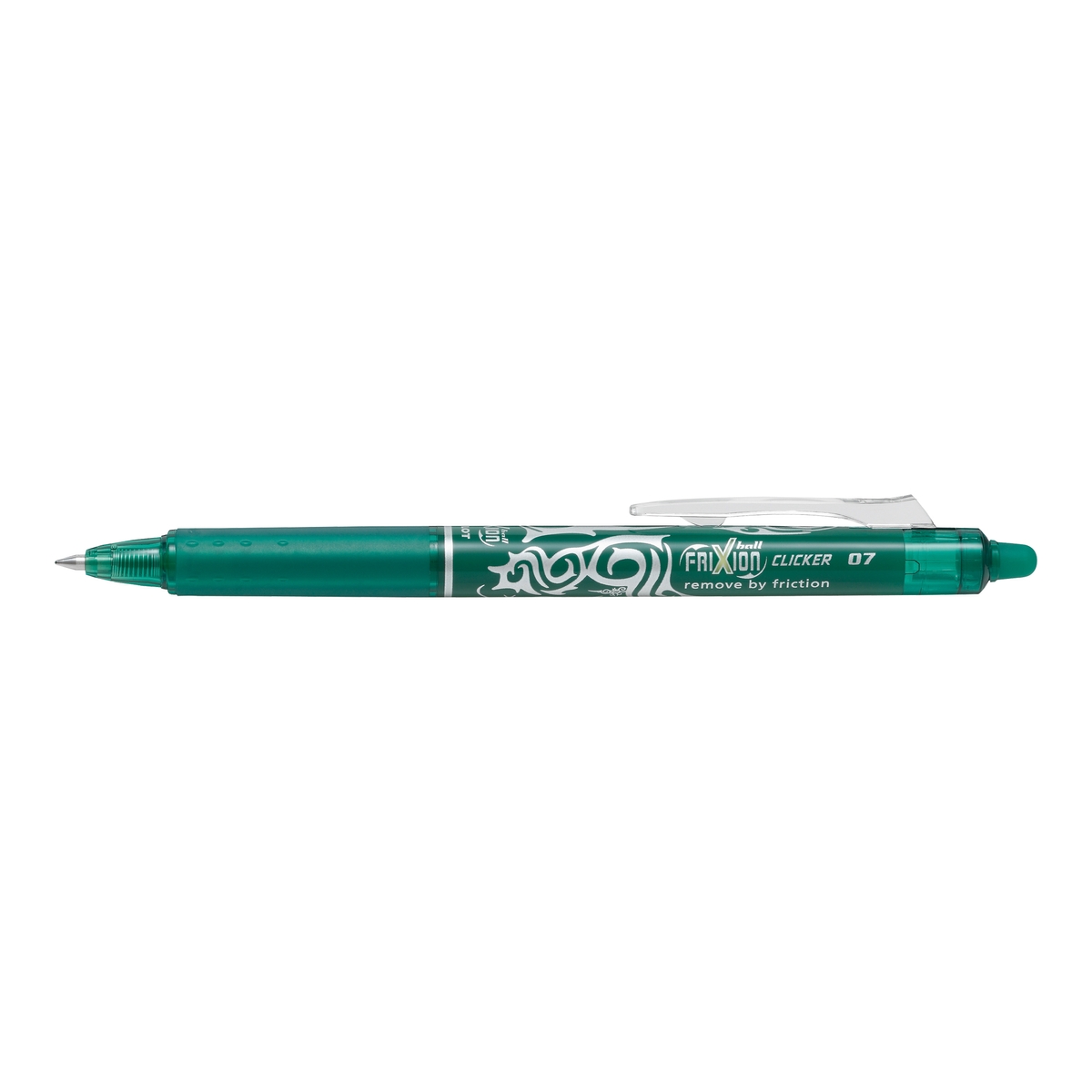 PILOT FriXion Clicker Rollerball Pens - Green - Pack of 12 | GP00058111 ...