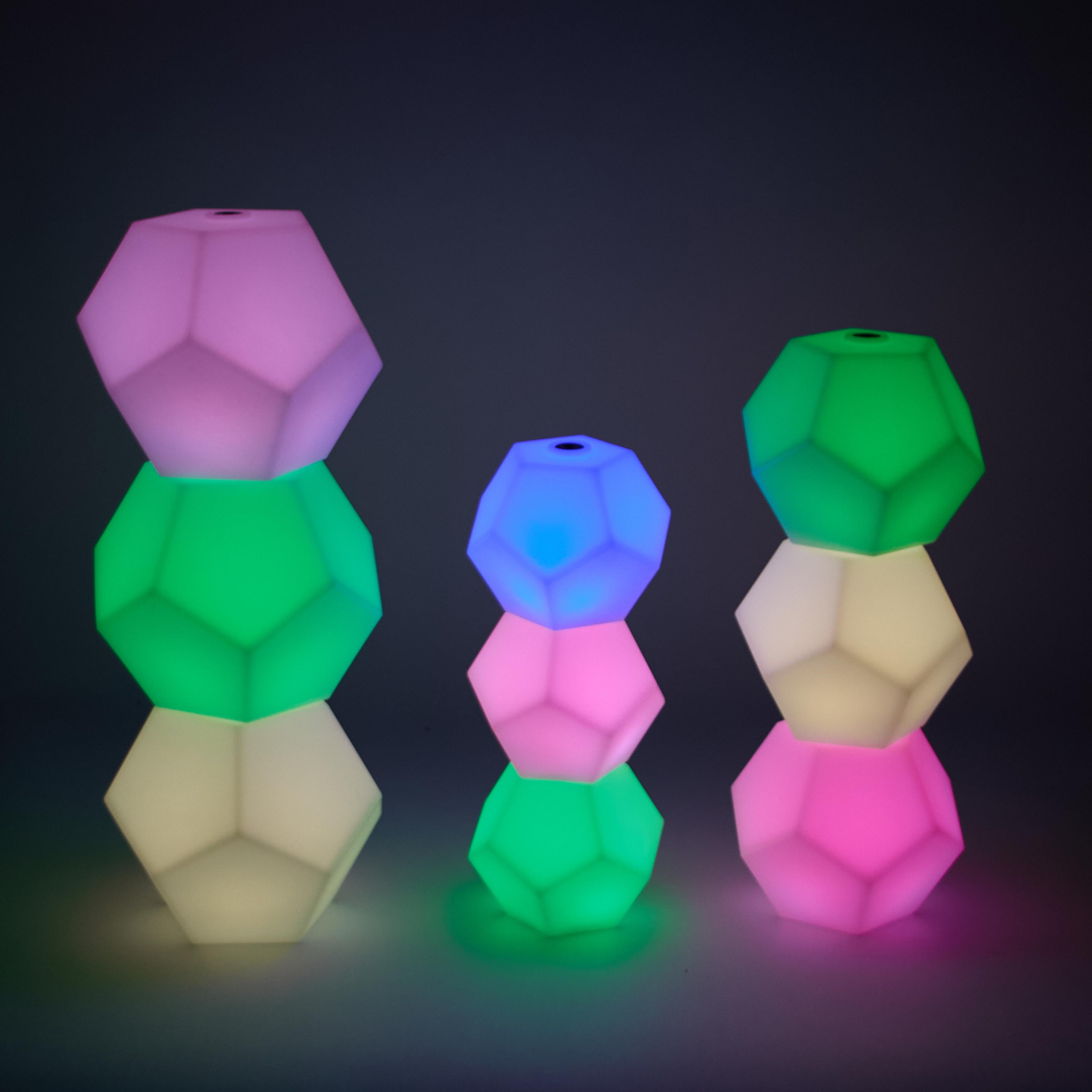 Giant Light Up Boulders from Hope Education - Set of 9