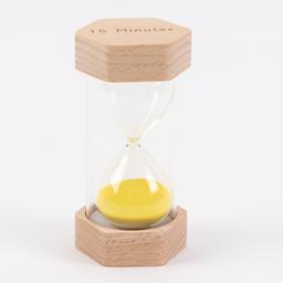 Wooden Sand Timer: 15 Minutes from Hope Education