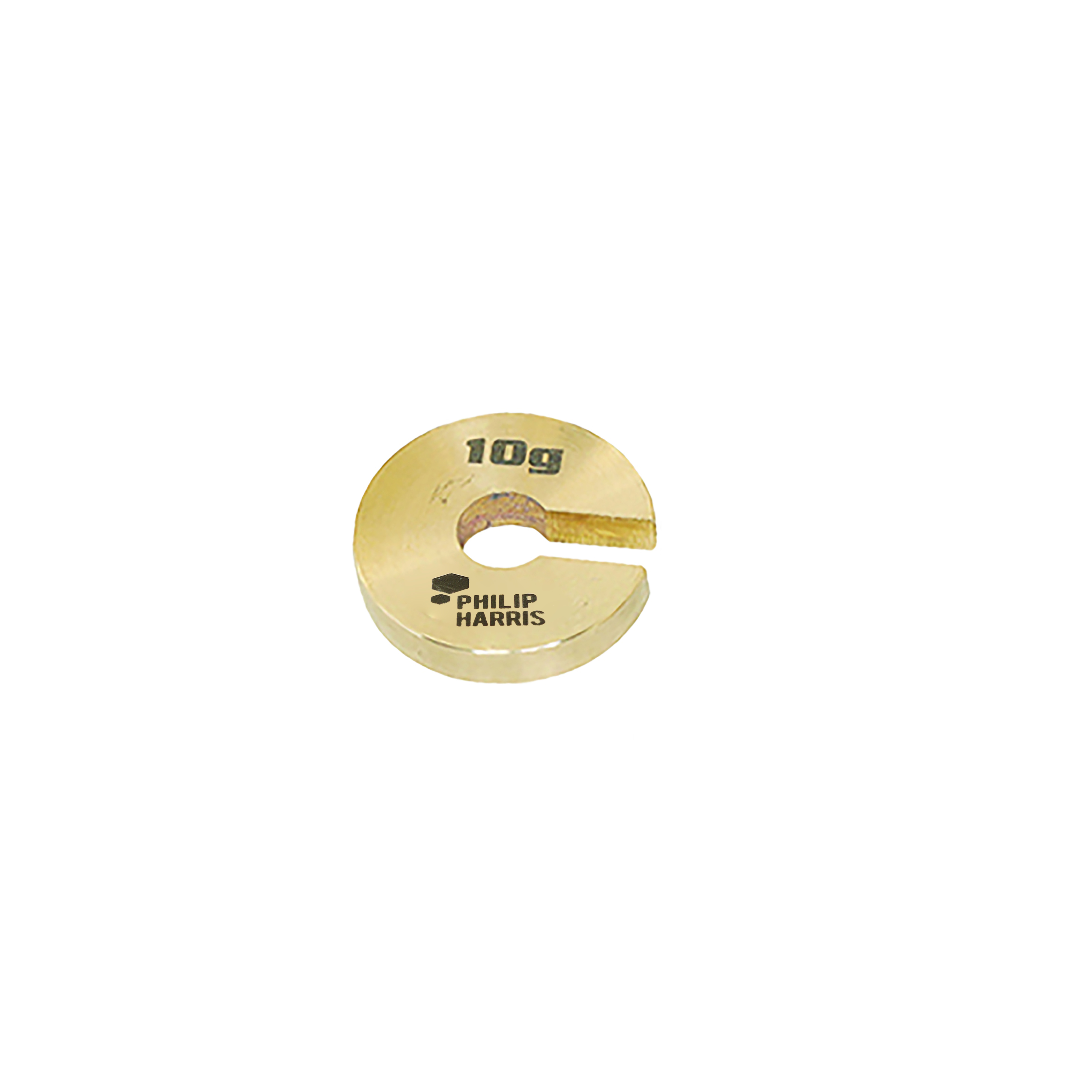 PH Hanging Slotted Masses Brass 50g set