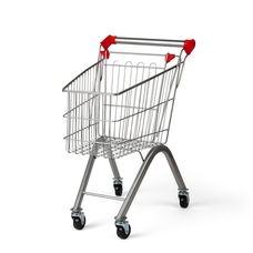 BIGJIGS Toys Shopping Trolley