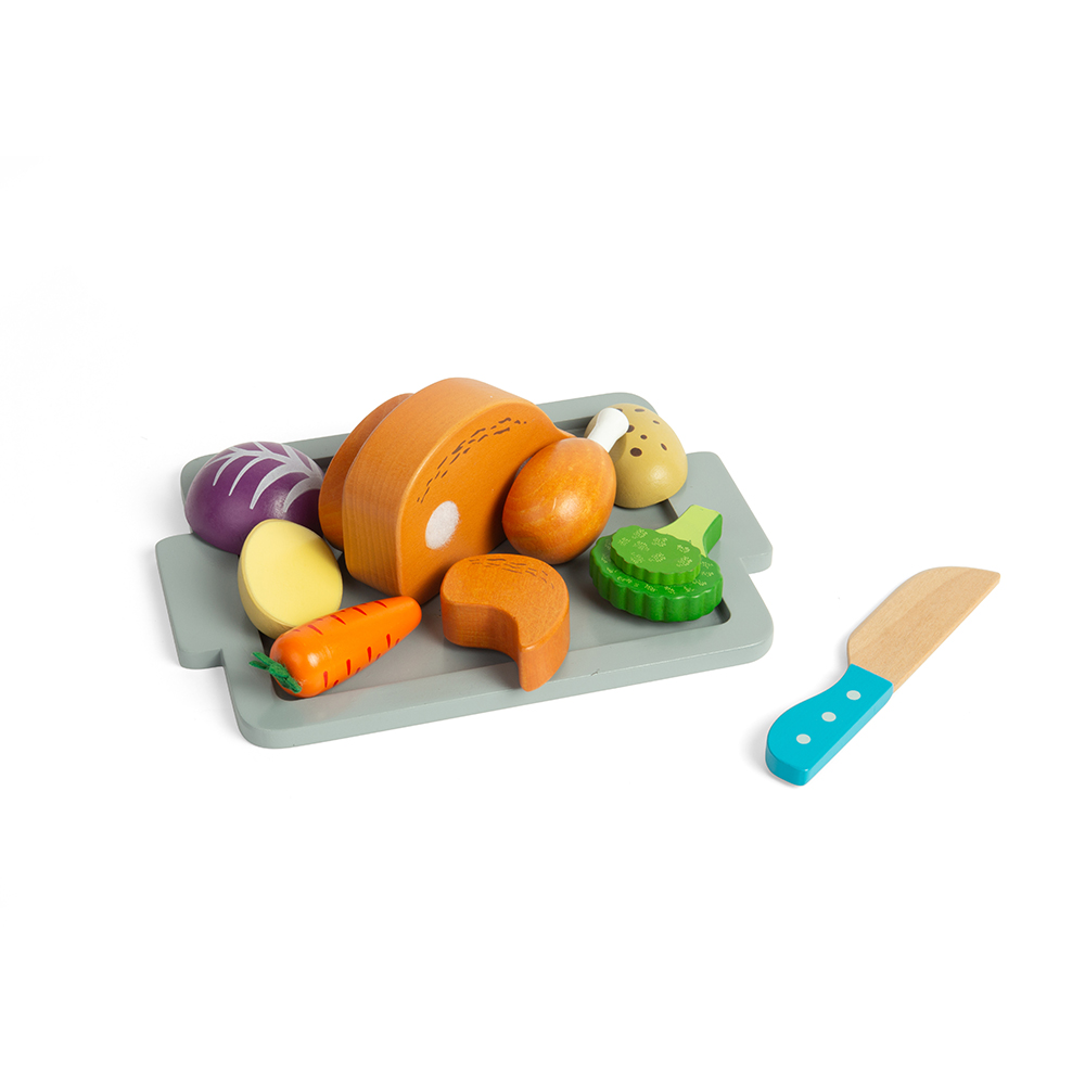 BIGJIGS Toys Roast Dinner Set | CP00058267 | Findel International