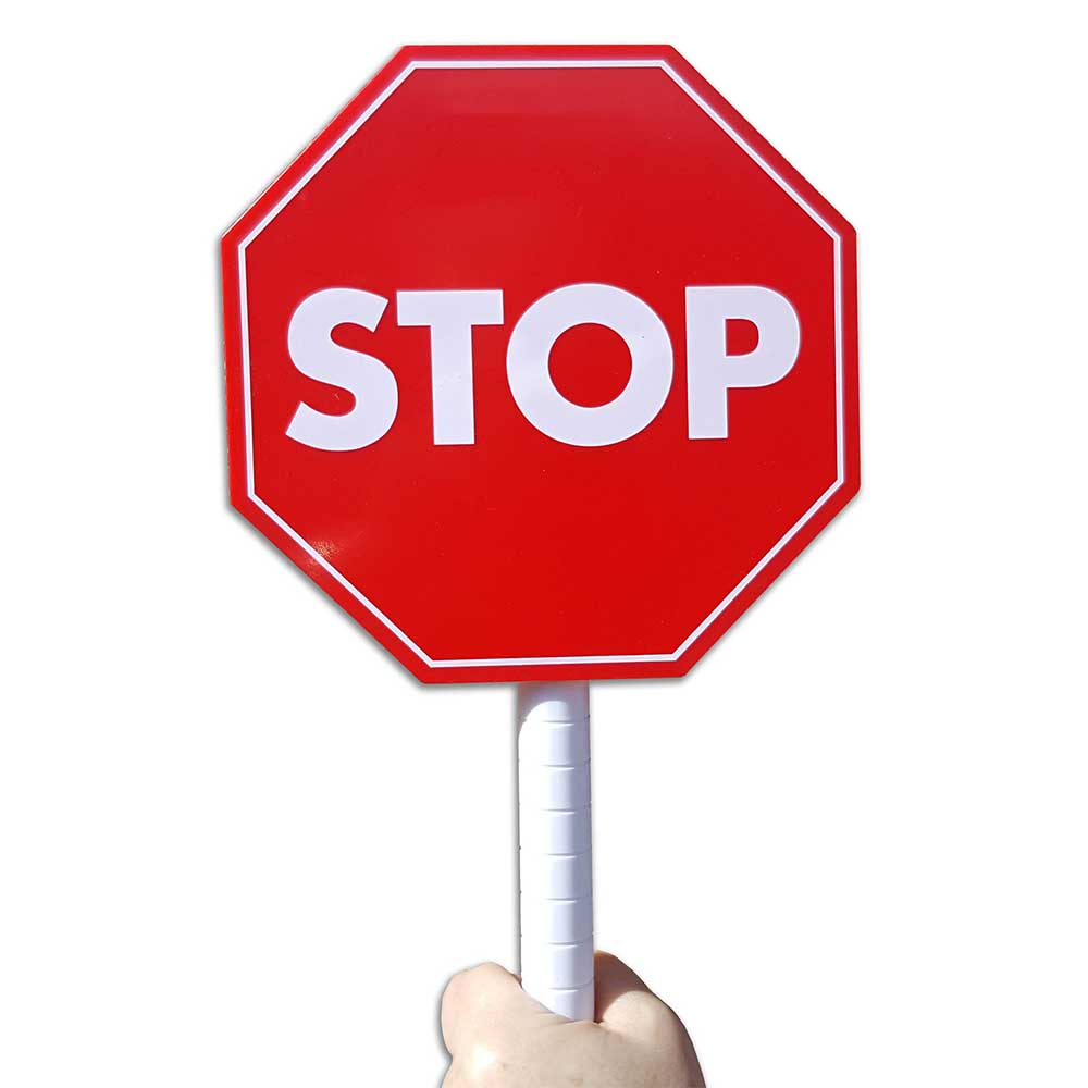 Traffic Control Signs - Set of 3