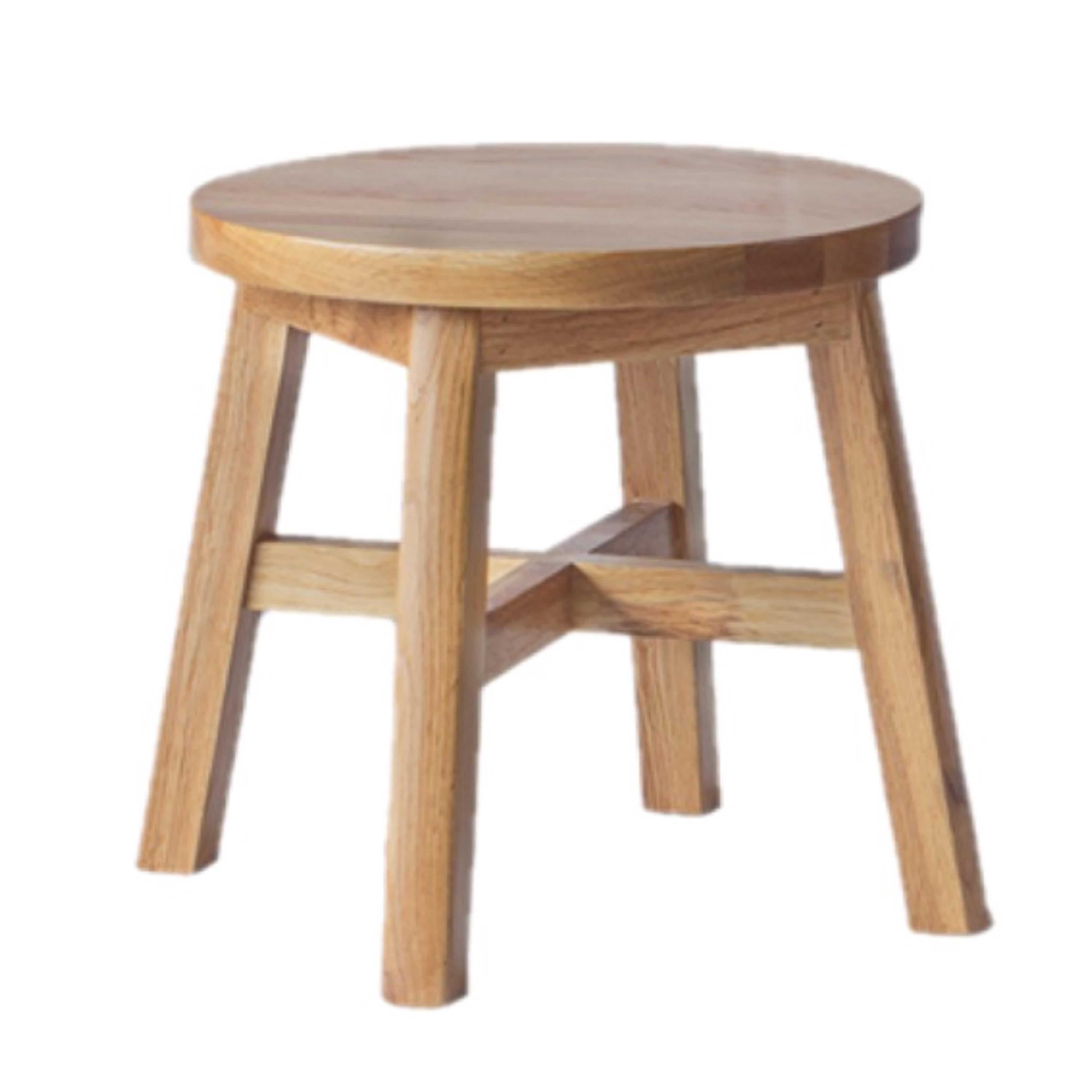 Kids by Design Oak Round Stool 30cm