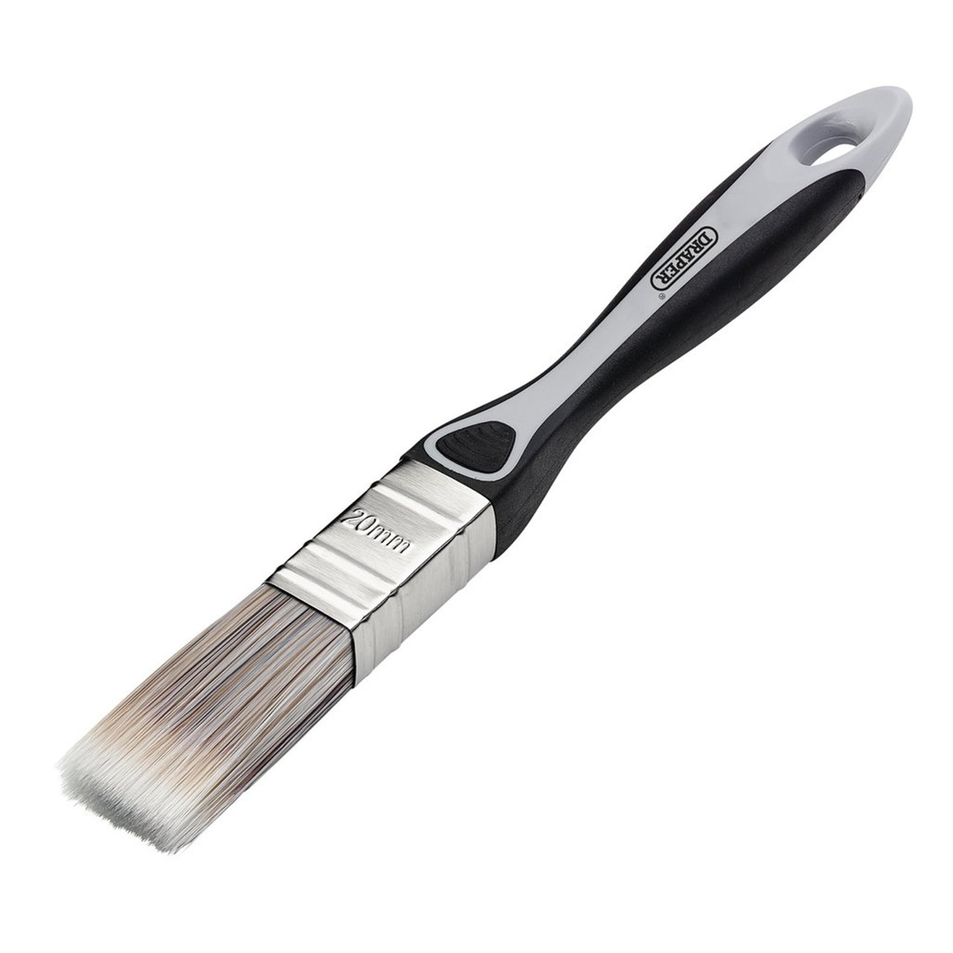 20mm Flat Paint Brush with Soft Grip