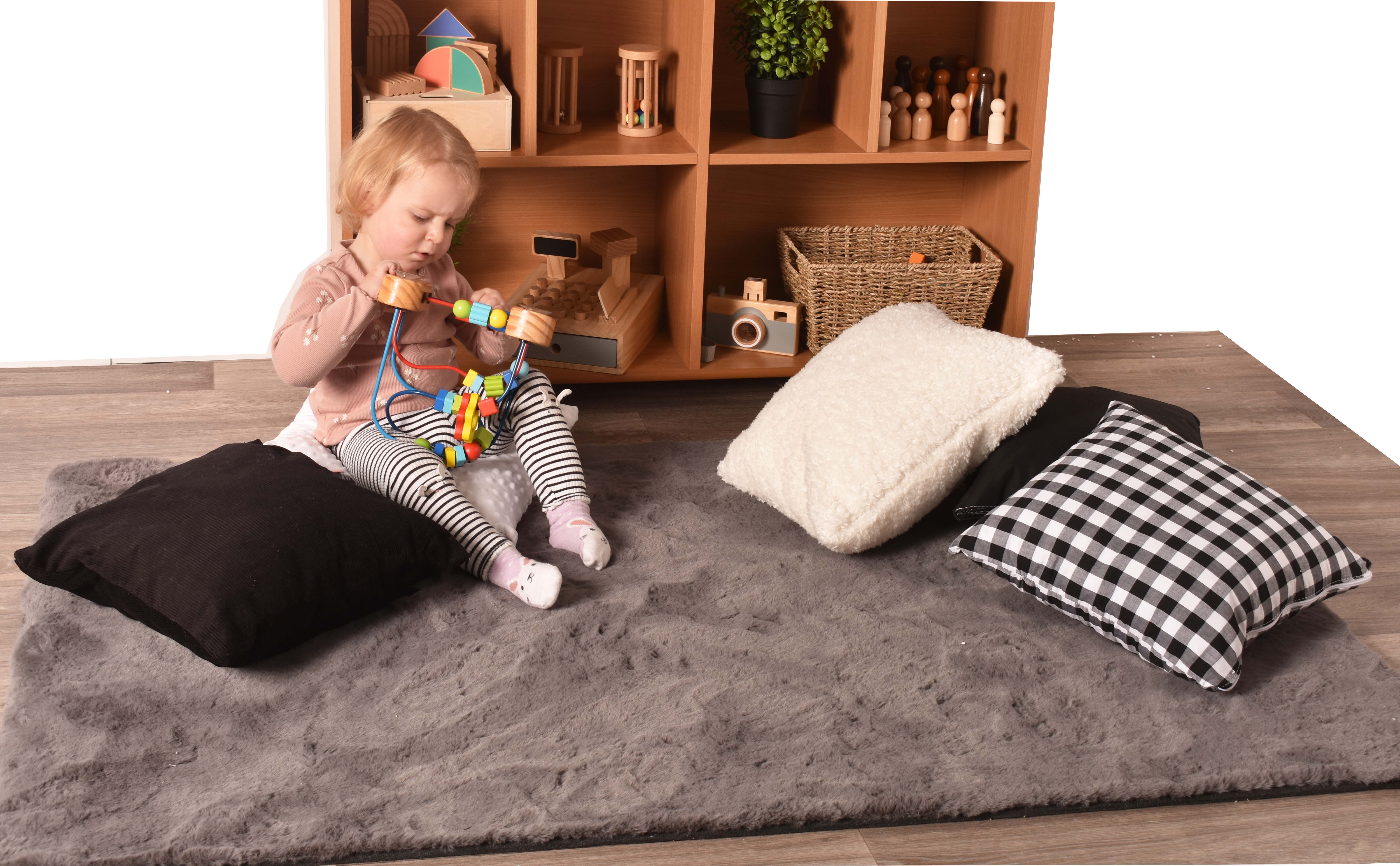 Black and White Sensory Cushions from Hope Education - Pack of 5