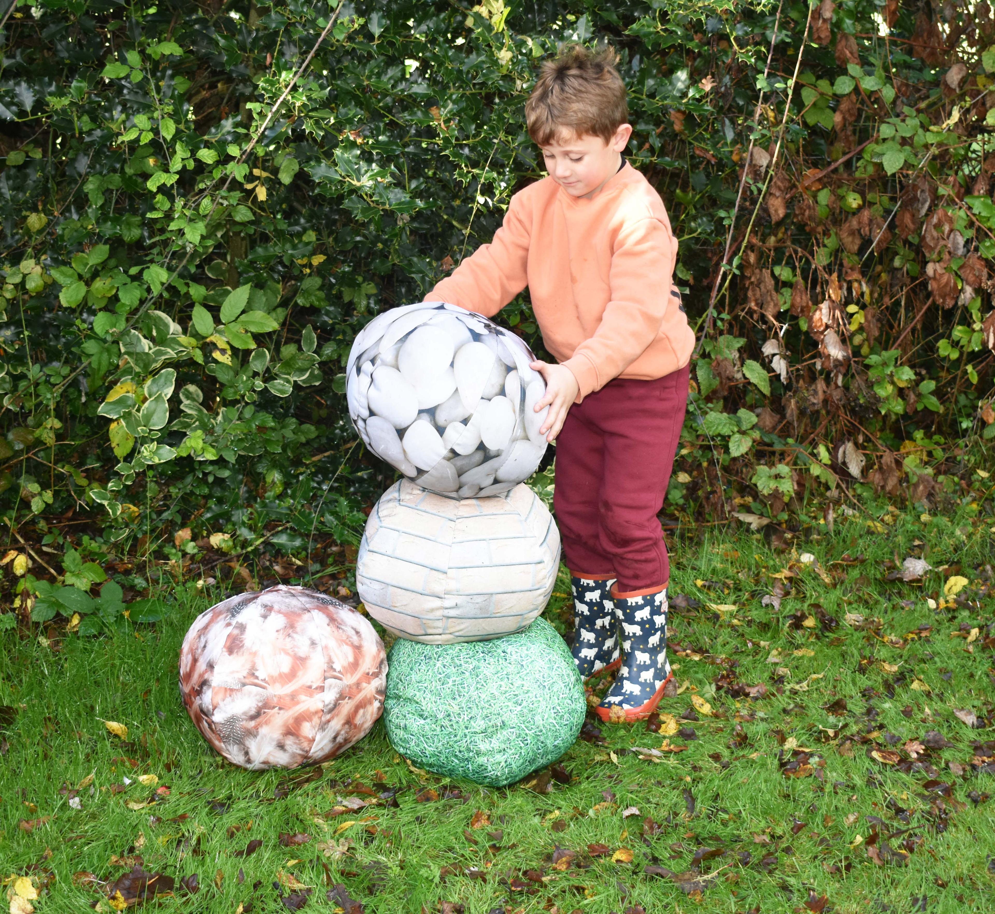 Weighted Ball Nature Print Pack from Hope Education - Pack of 4
