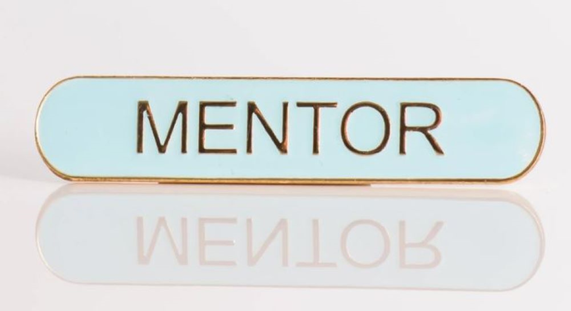 Mentor Bar Badge - Light Blue