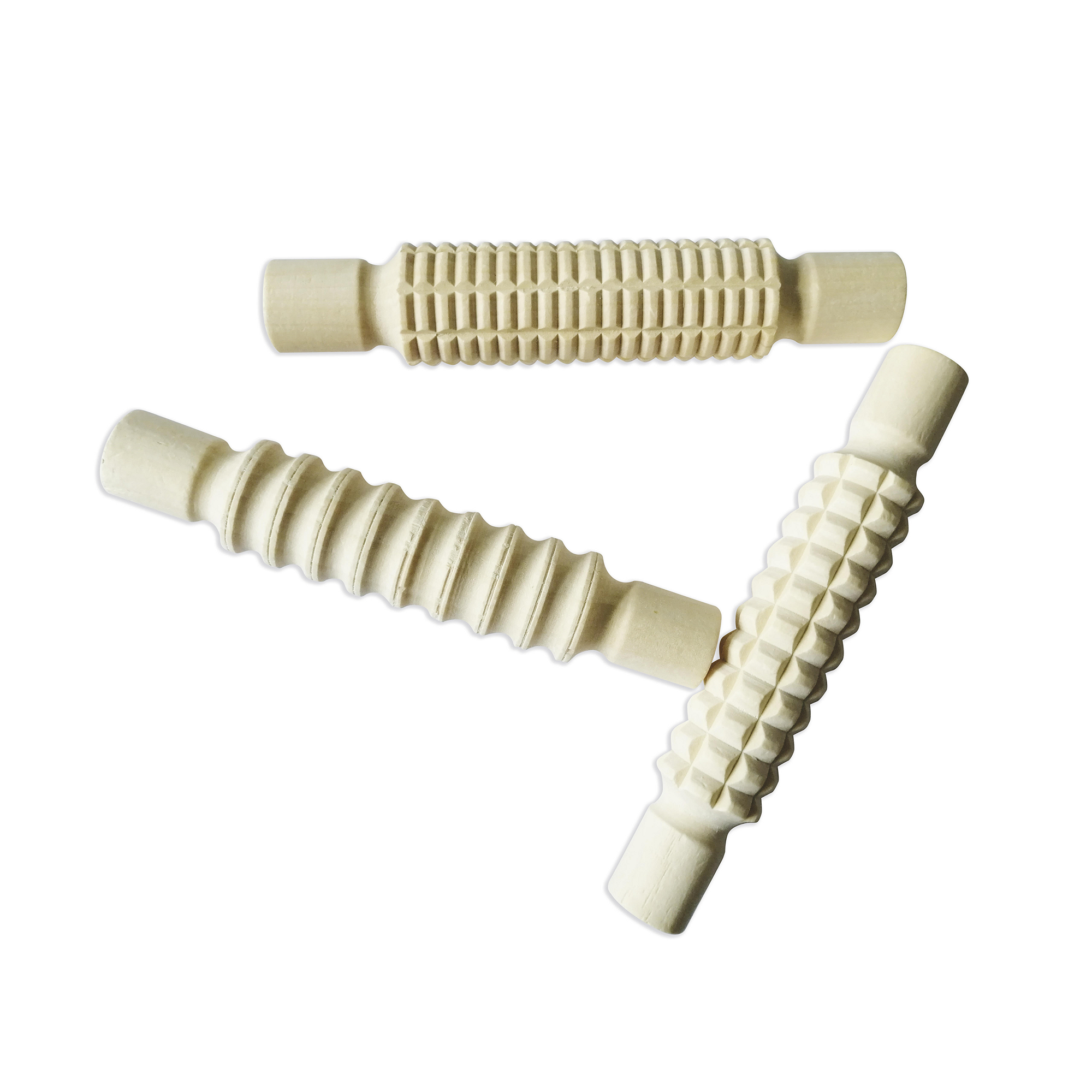 CM Textured Modelling Rolling Pins Pk3