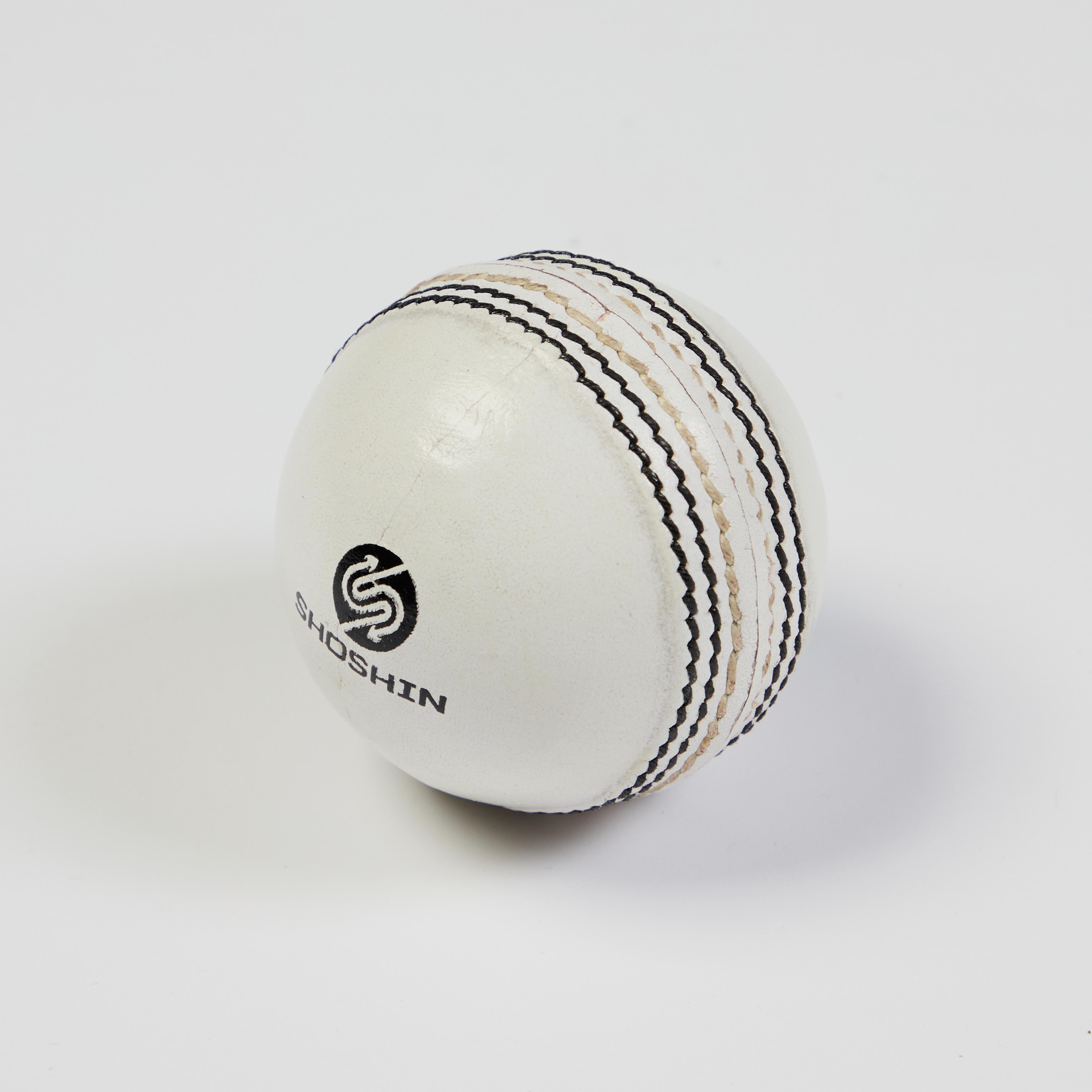 SHOSHIN Cricket Ball - White - Senior (5.5oz)