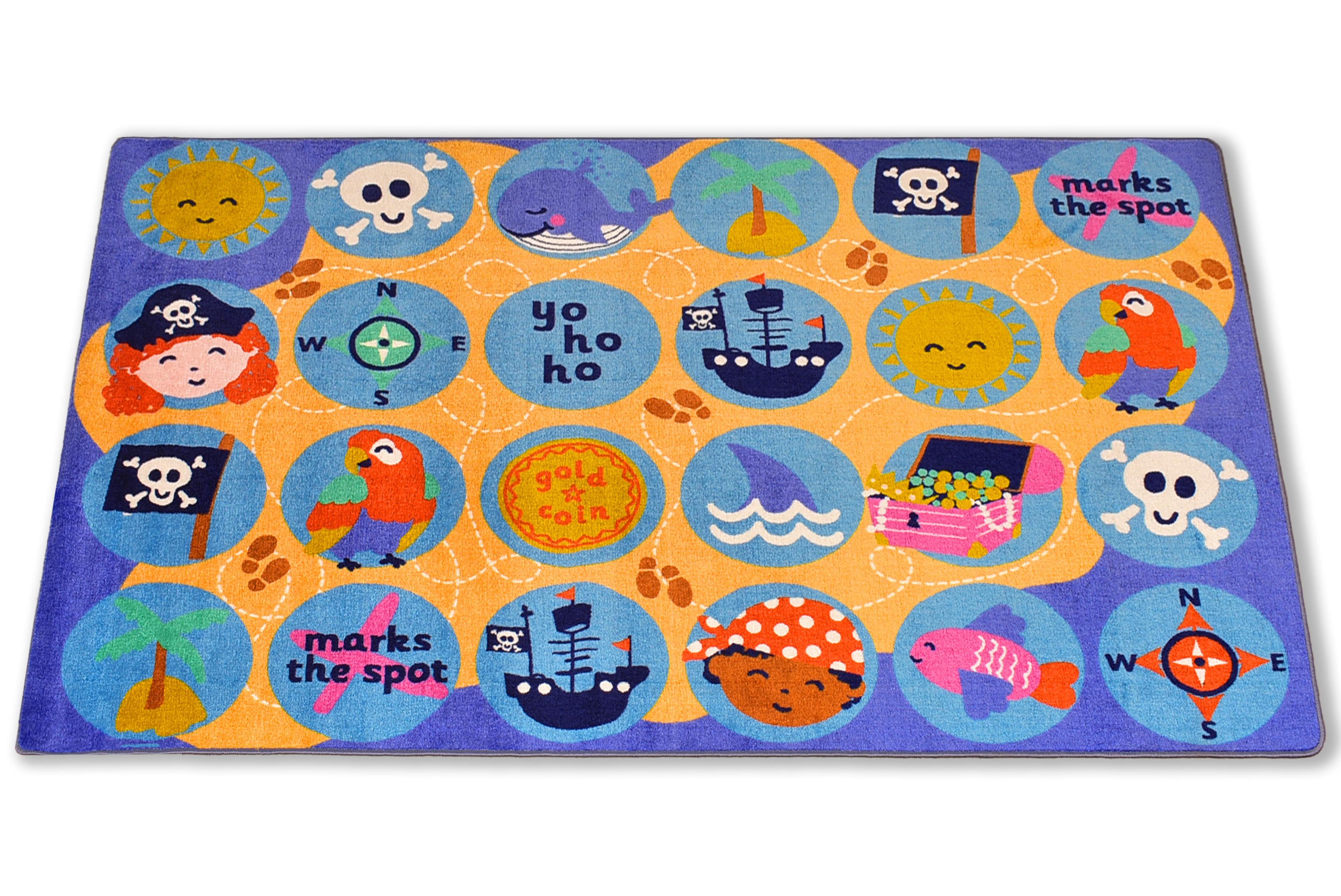 Pirate Placement Carpet - 3 x 2m