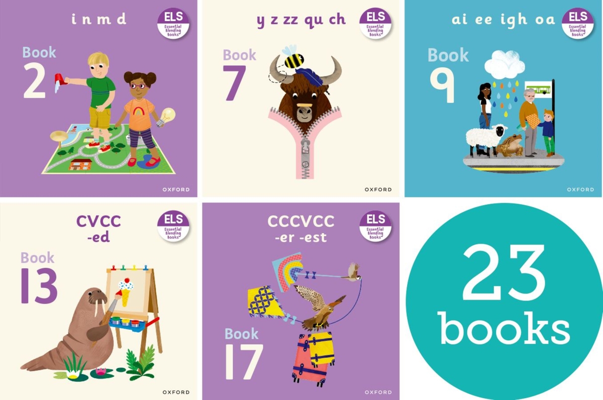 Els Booklets Essential Letters & Sounds: Blending Books Huge pack | CP00058497 ...