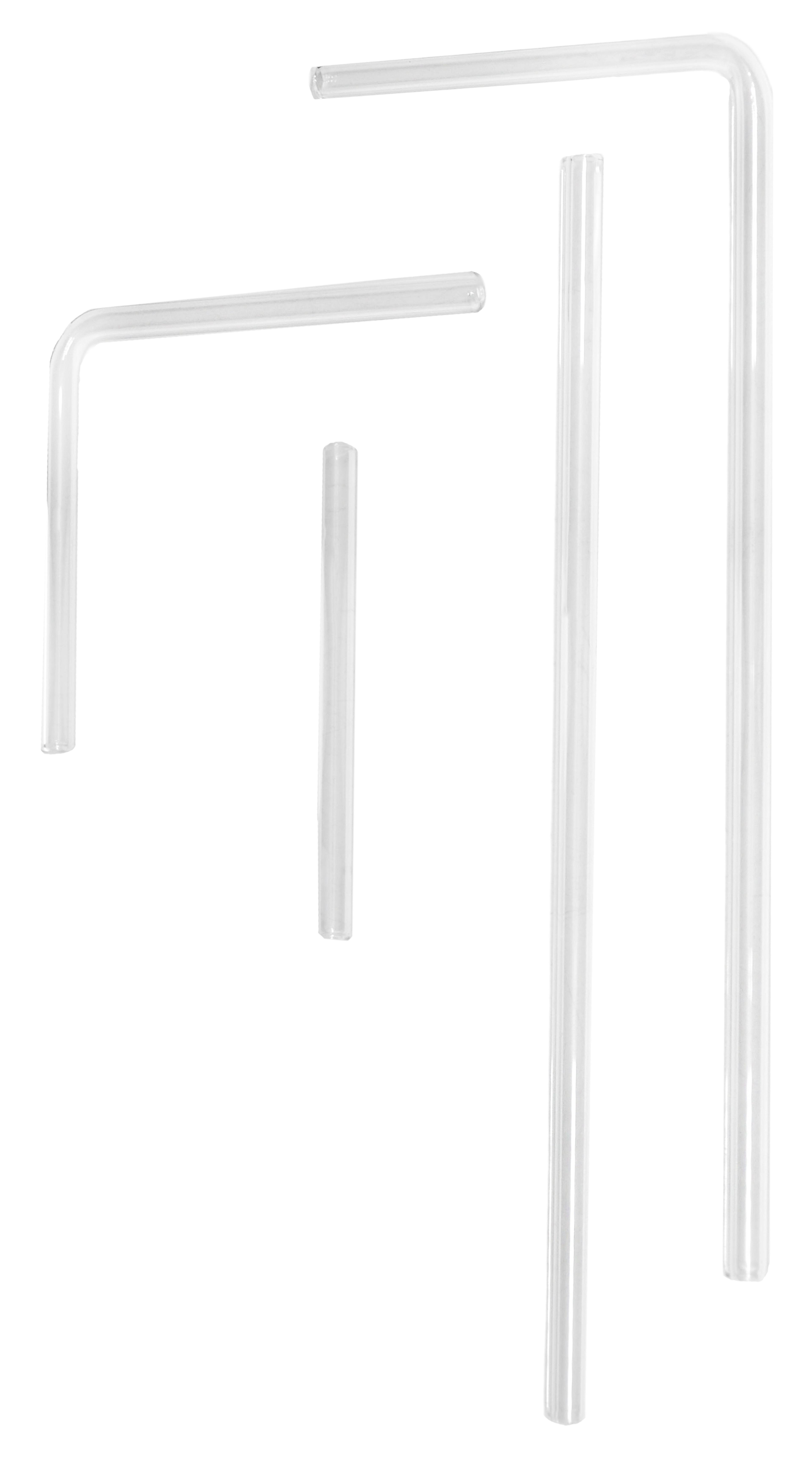 Gas Delivery Tubes - Assorted Pack of 4