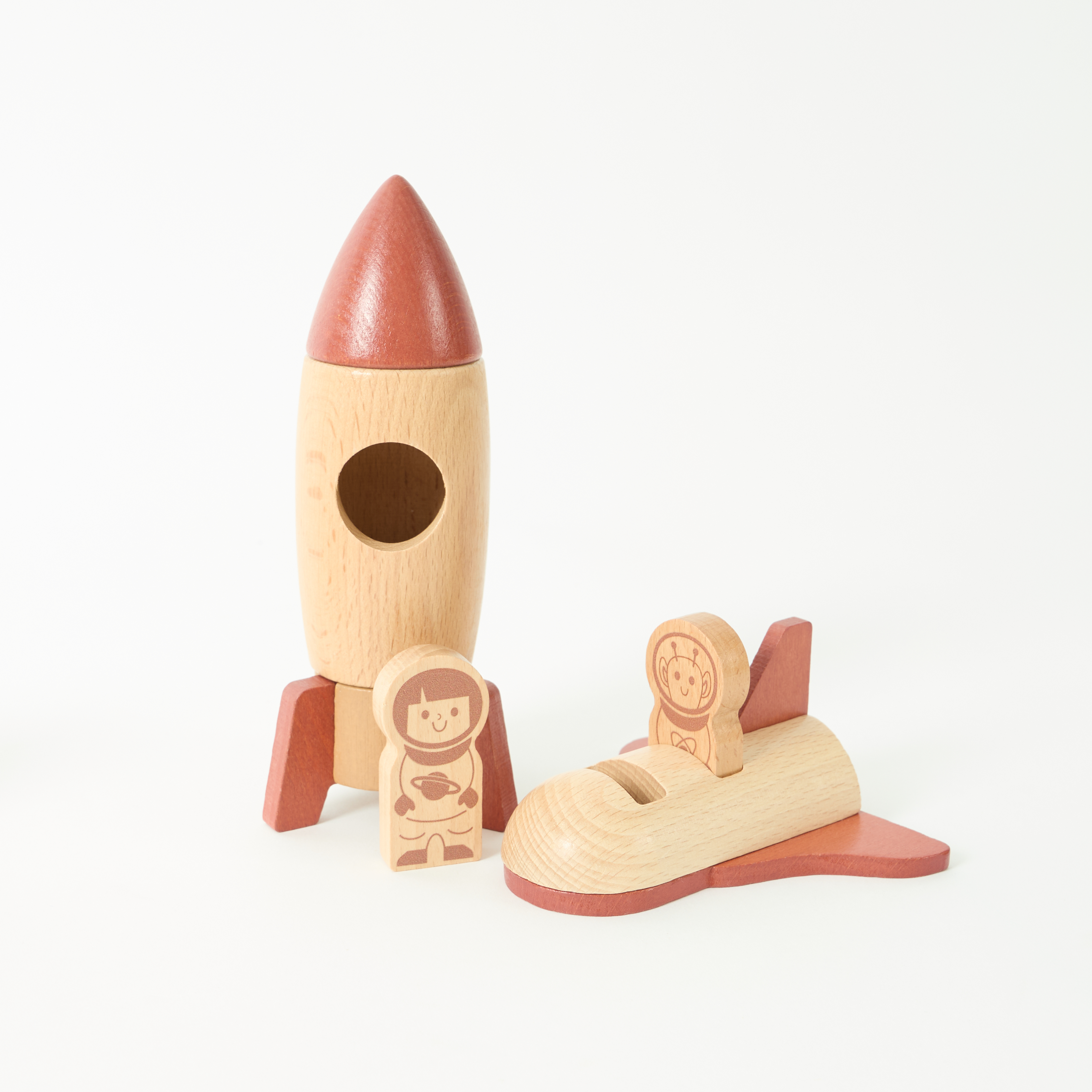 Wooden Space Exploration Set