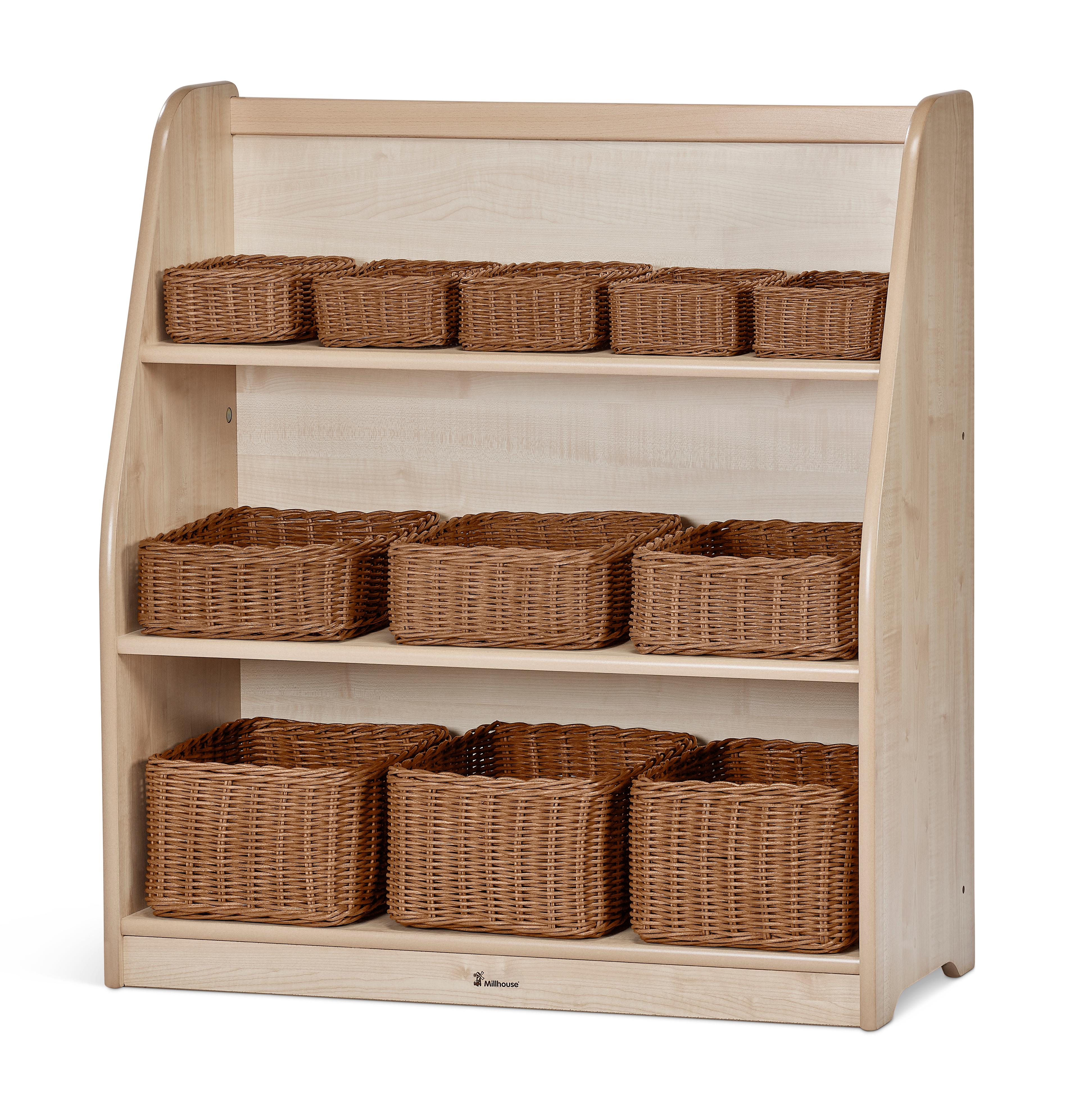 Millhouse Medium Tiered Shelf Unit with Baskets